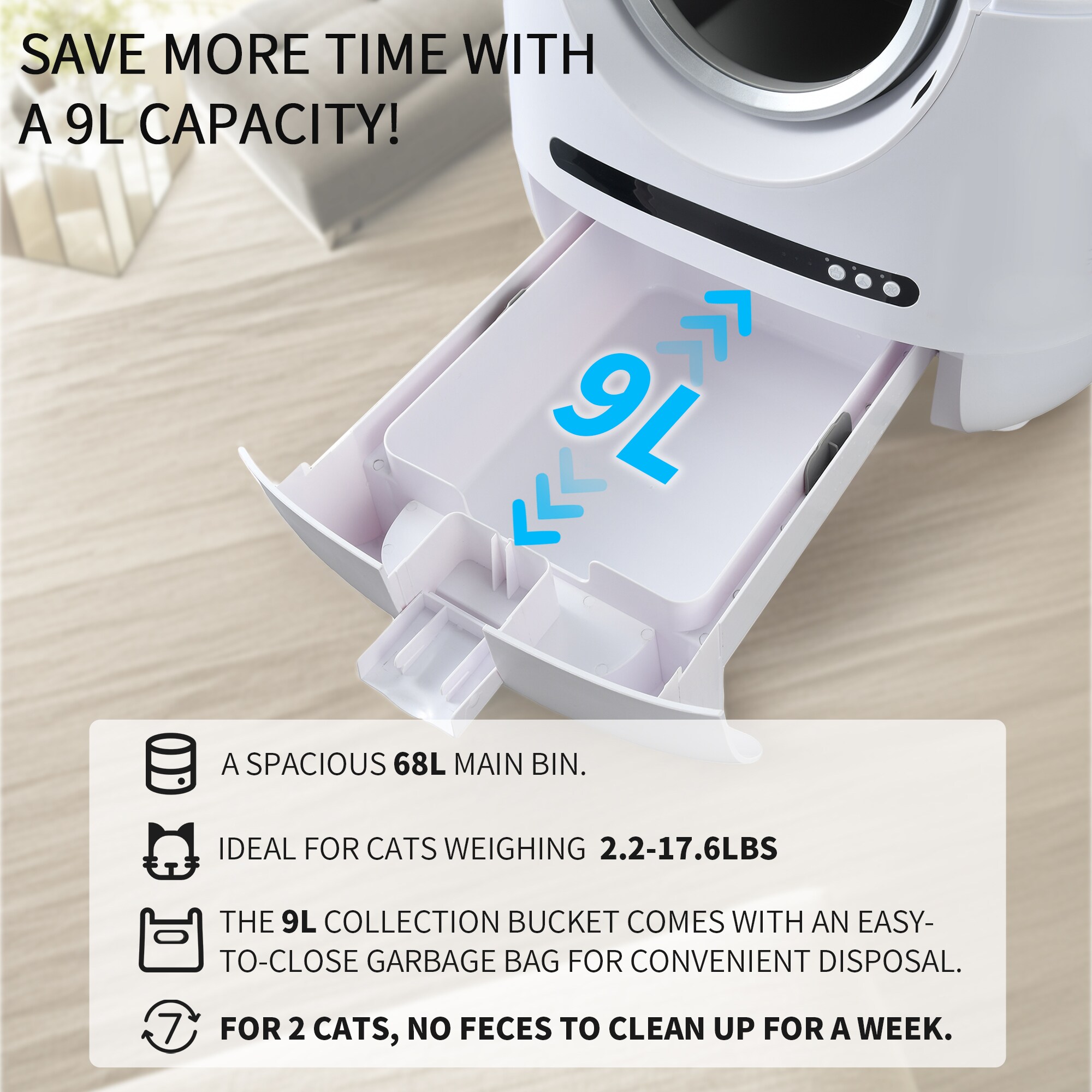 Xspracer ML - 12AAA Cat-Litter-Box - View #11