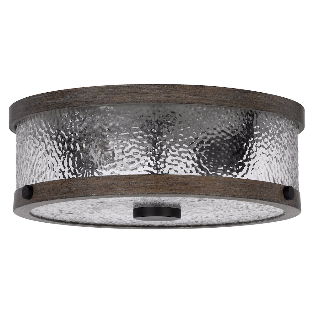 Cal Lighting Mateo 2 Light 13 Inch Wide Semi Flush Mount by Cal - FX-3795-2