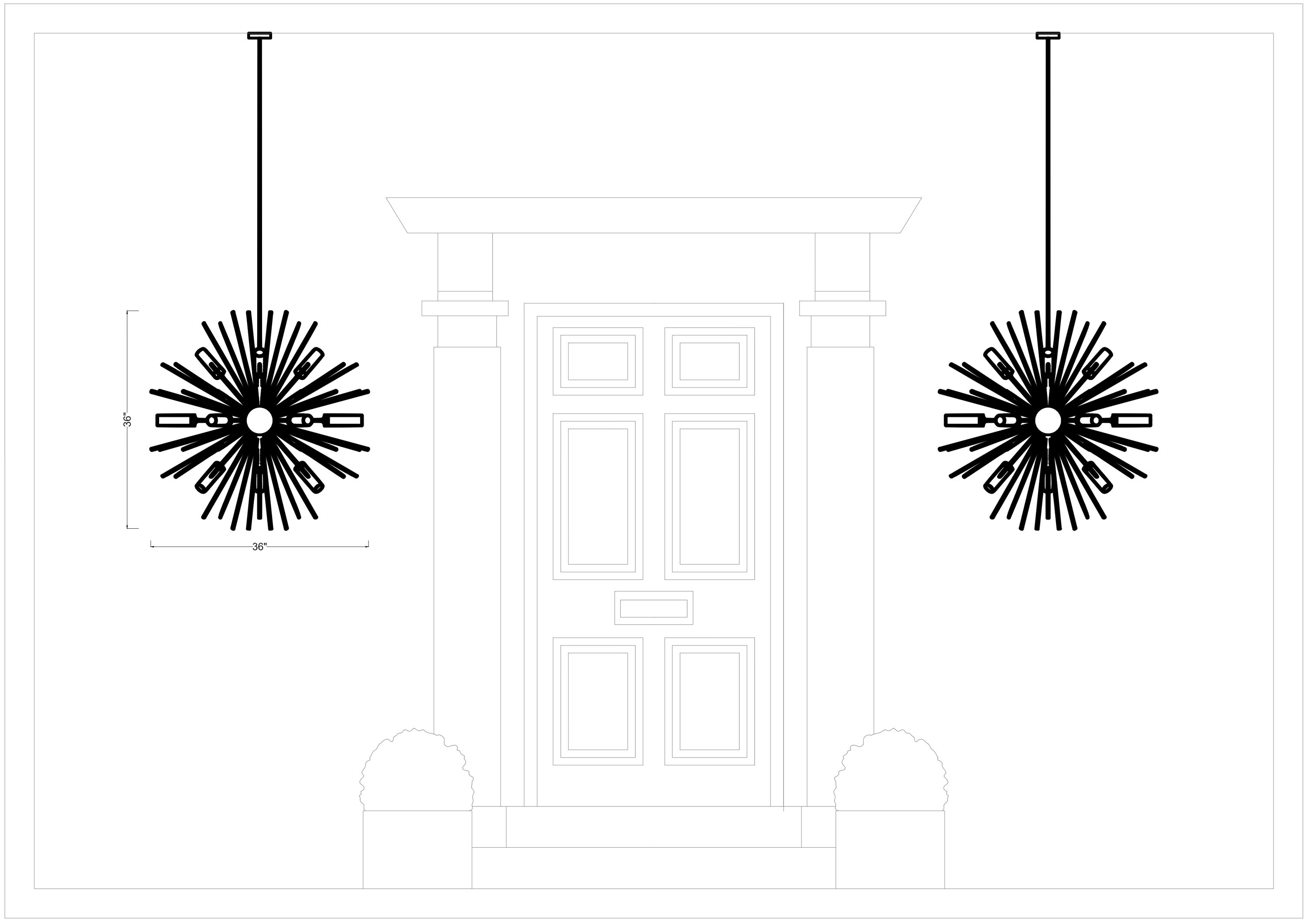 Generation Lighting OLF3296/12ORB b090015 - View #3