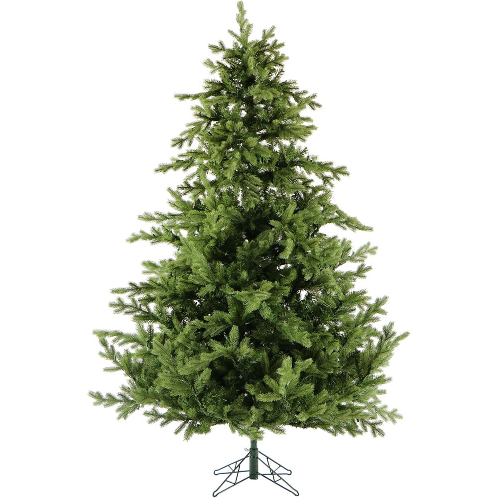 Green Artificial Pine Branches Christmas Trees Hanging Placements 5 Pieces  / Lot