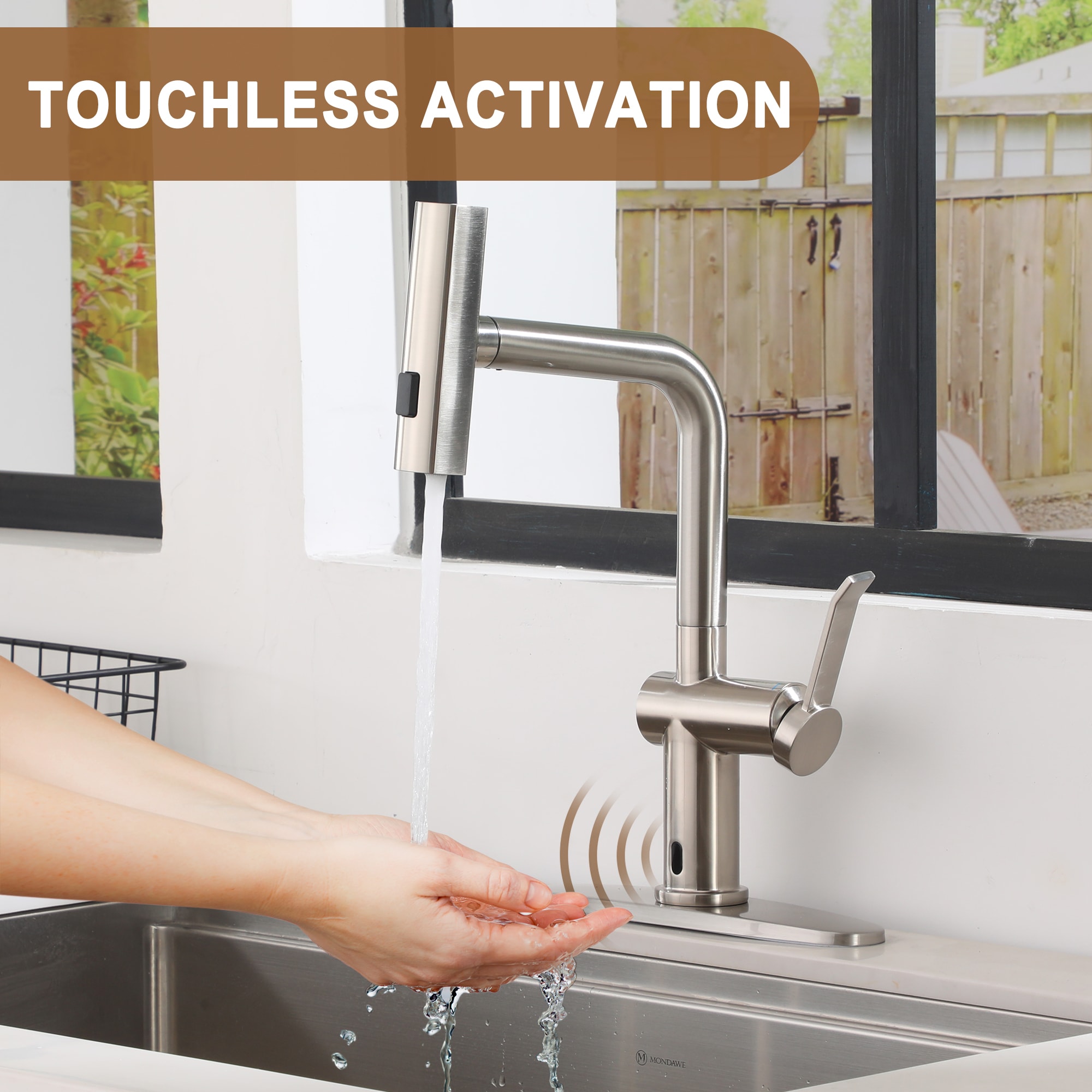 Mondawe MD-D47-BN Kitchen-Faucets - View #2