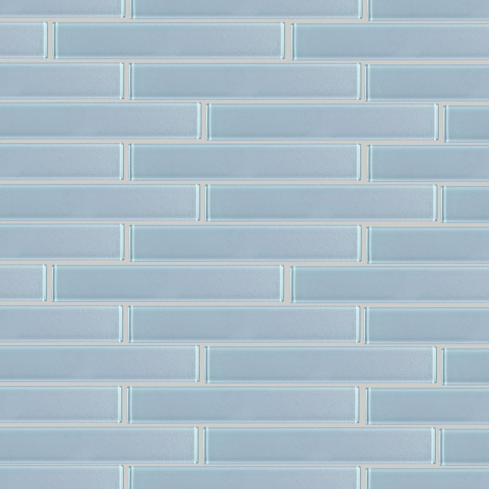 Elida Ceramica LW23061236 Bayview 2-in x 12-in Glossy Glass Subway Wall Tile (0.155-sq. ft/ Piece)