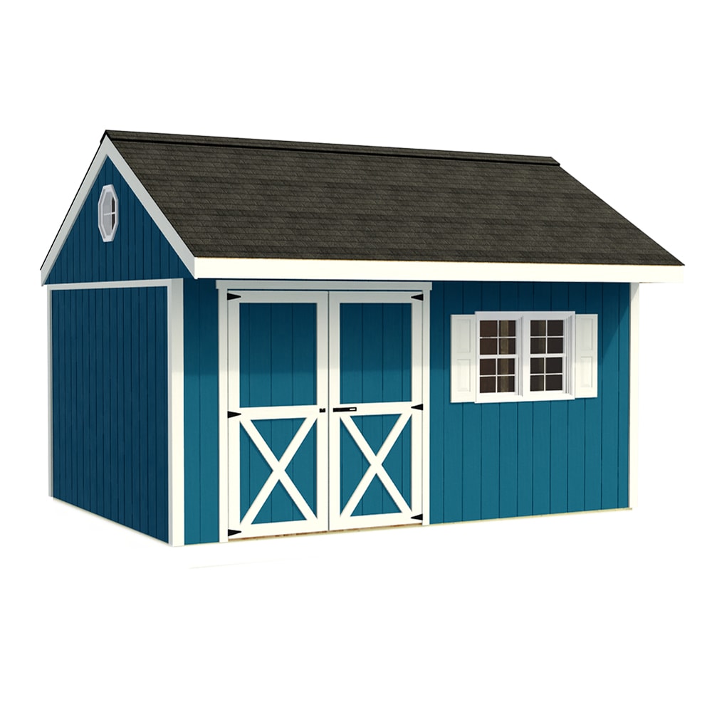 Best Barns NORTHWOOD1010 Northwood 10-ft x 10-ft Gable Style Wood Outdoor Storage Shed with 1 Doors
