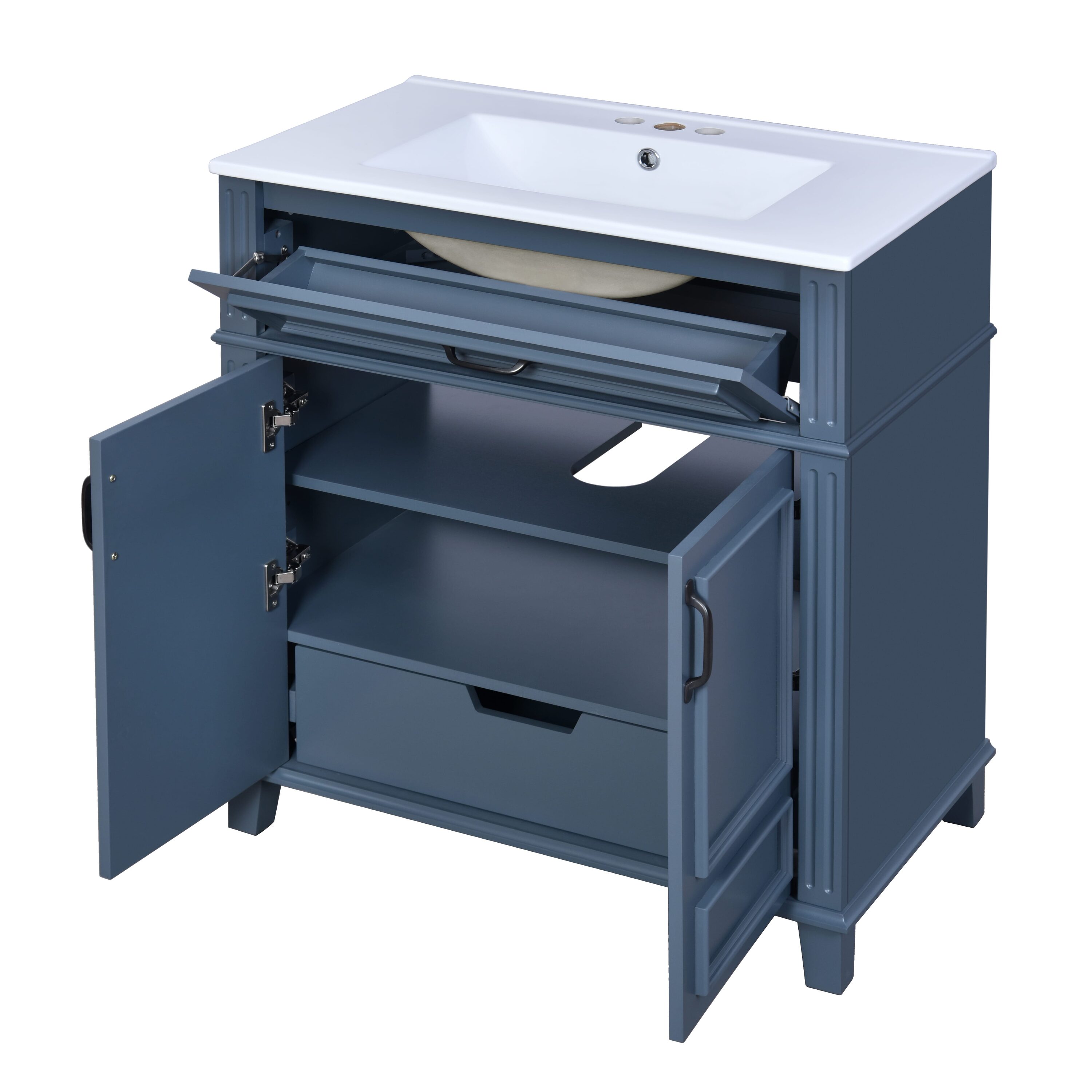 Vynxaria LEXY1353-DJYS-SZT123 Bath-Vanity-Combo - View #8