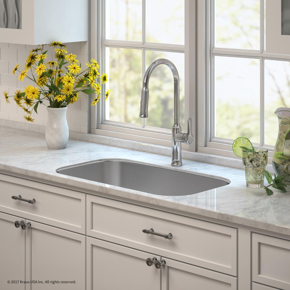 Kraus KBU14E-1640-42CH Kitchen-Sinks - View #3