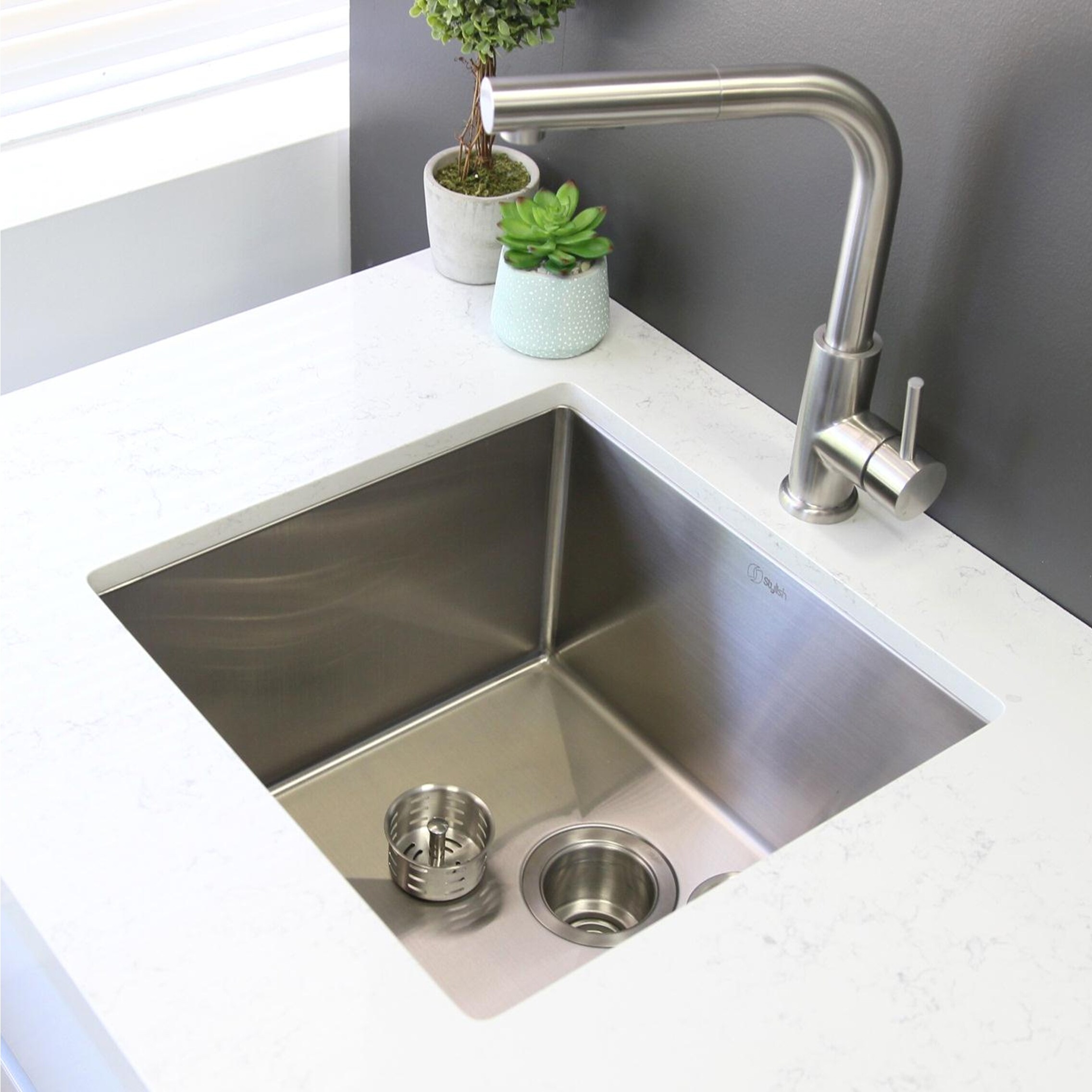 Stylish S-312XG1 Kitchen-Sinks - View #12
