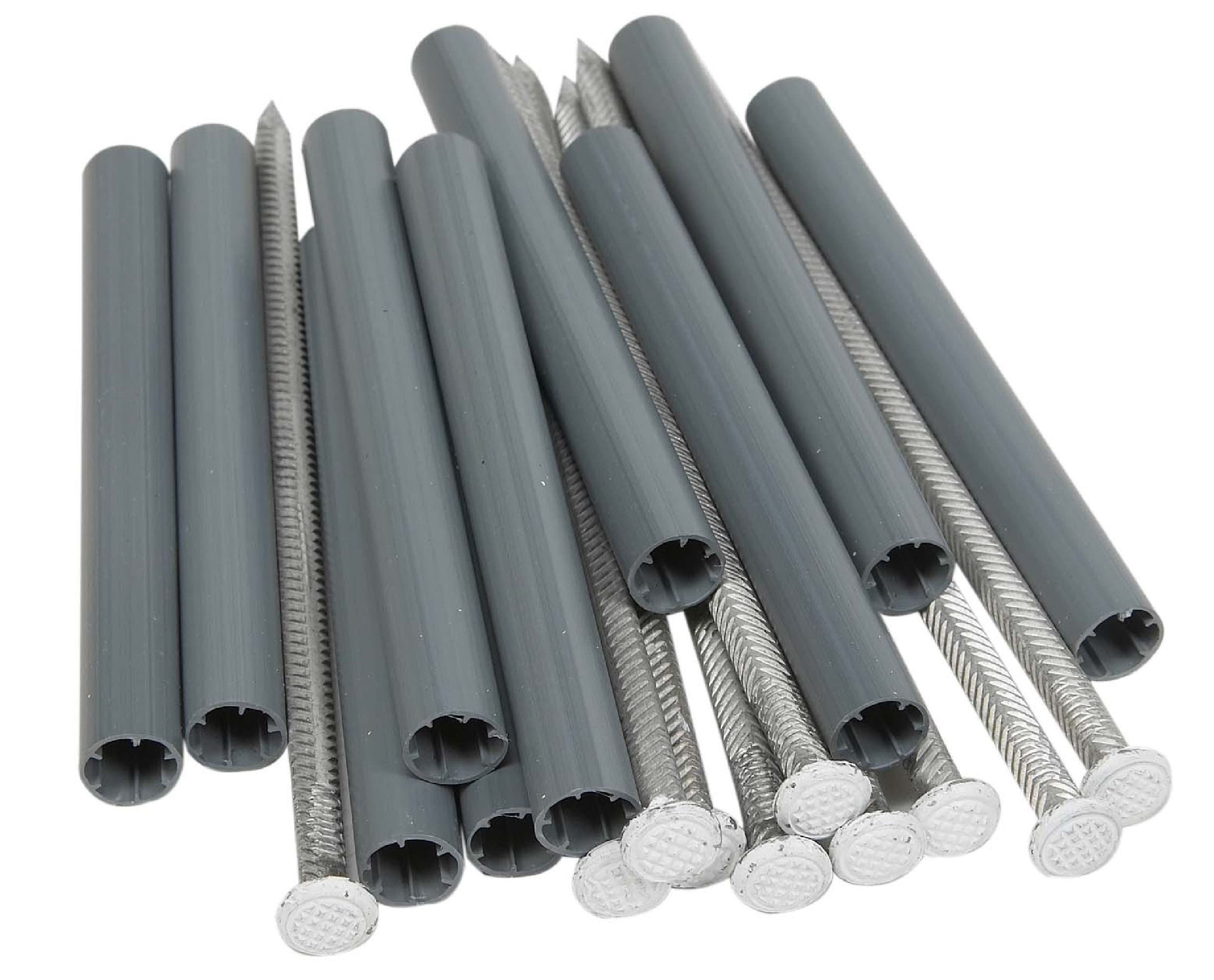 Amerimax Aluminum (8-in x 0.04-ft) Spike and Ferrule 10-Pack in the Gutter  Parts & Accessories department at