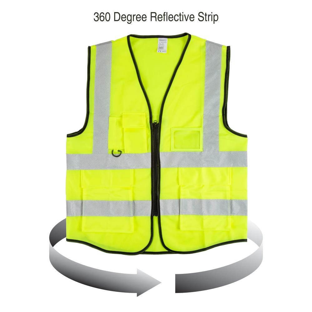 Washable 360 degree reflective safety vest warning vest for all-round  protection
