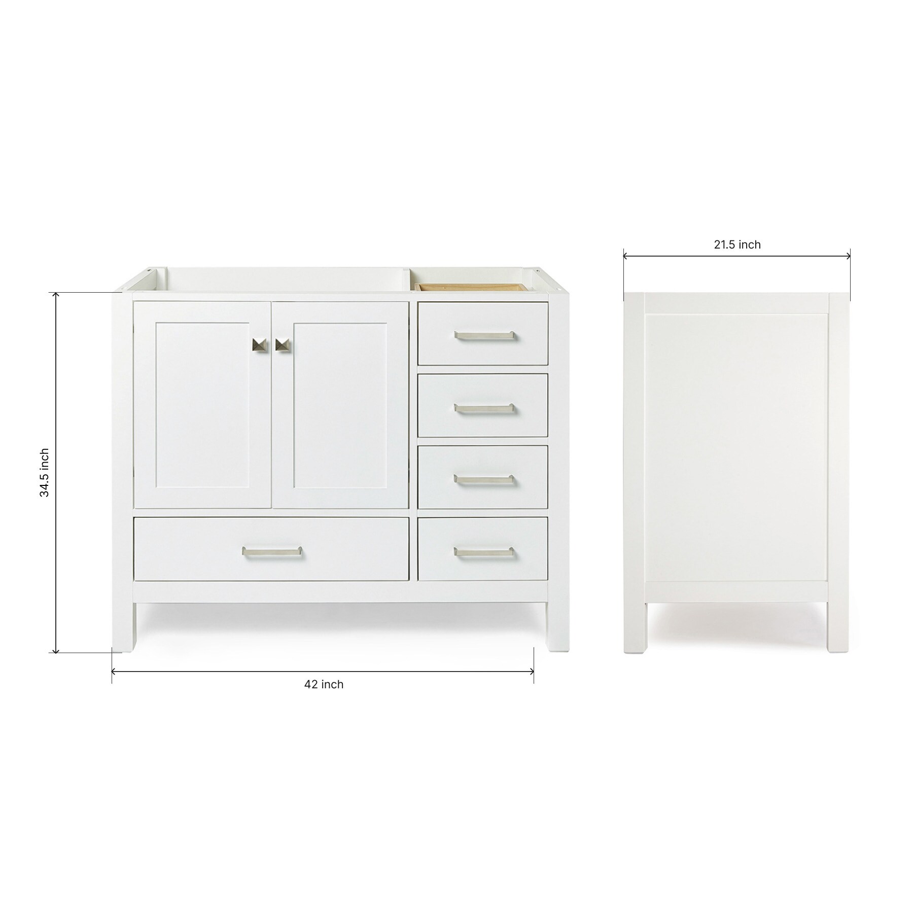 ARIEL A043S-L-BC-WHT vanities - View #14