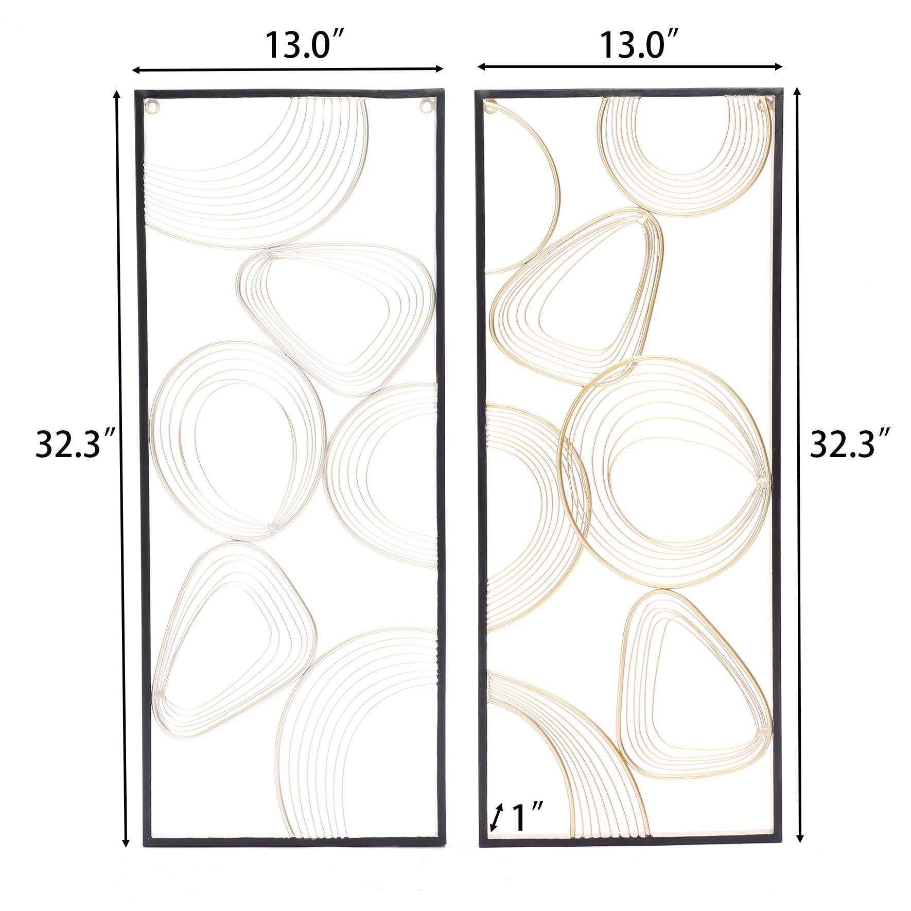 LuxenHome WHA1725 Wall-Accents - View #16