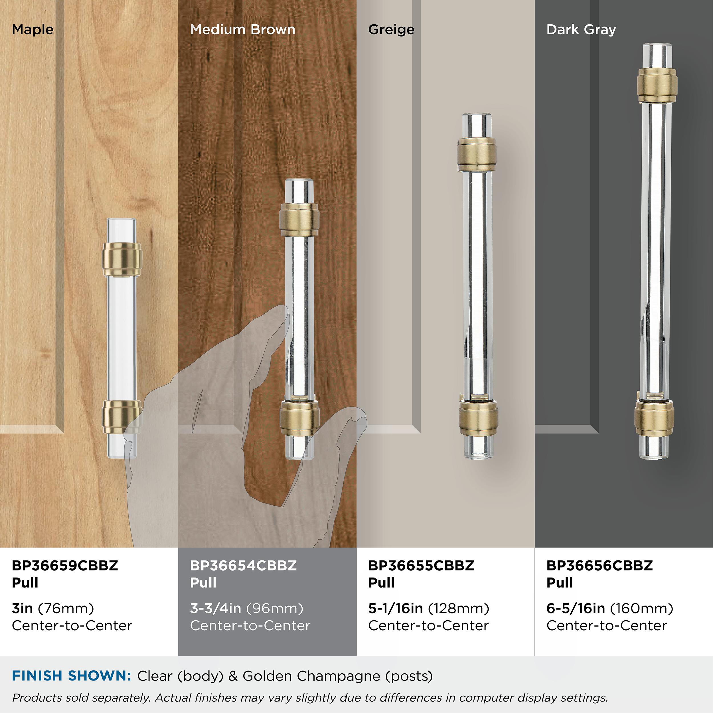 Amerock BP36654CBBZ Cabinet-Pulls - View #5