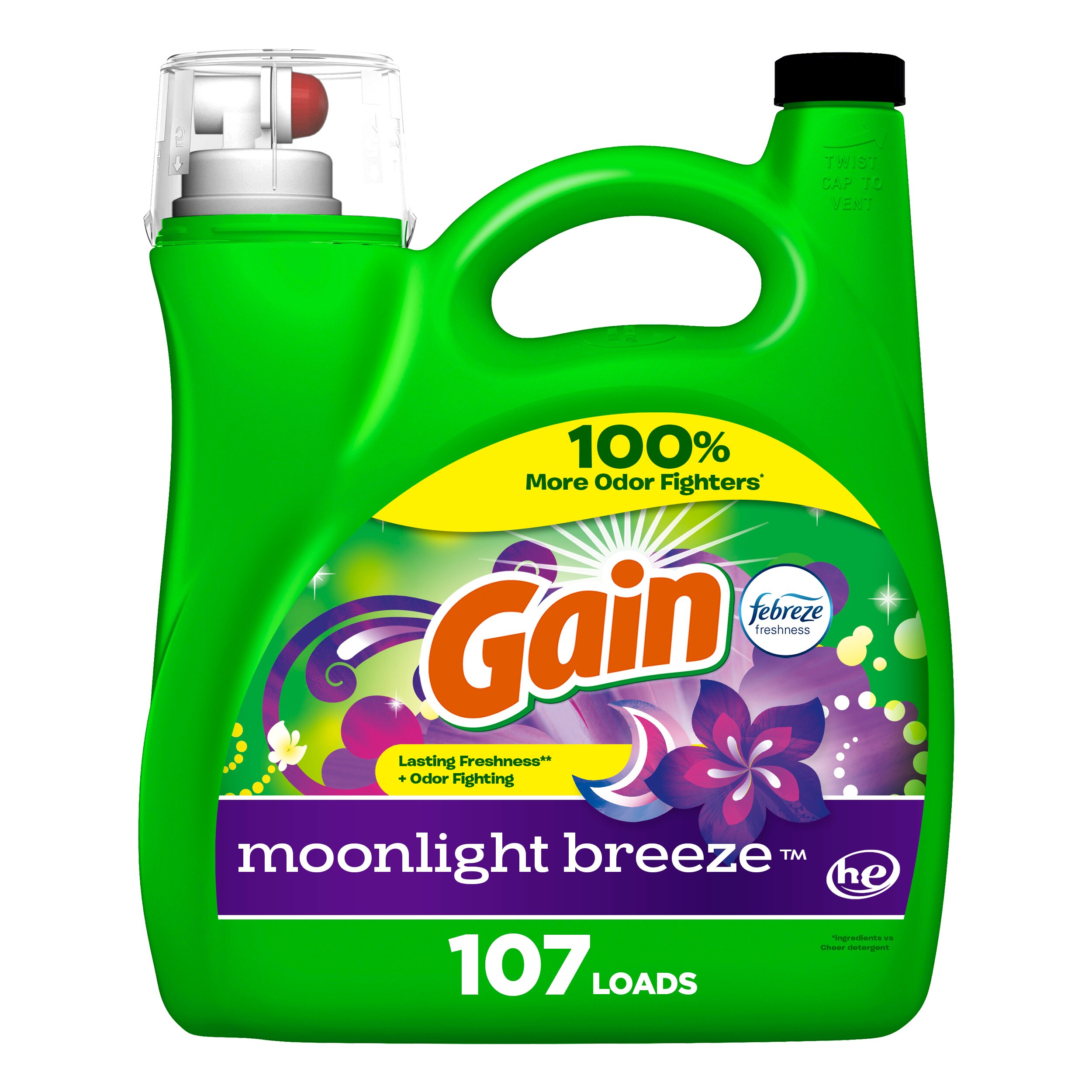Gain Plus Aroma Boost Moonlight Breeze HE Laundry Detergent ( 154 Fluid ounce(s) )