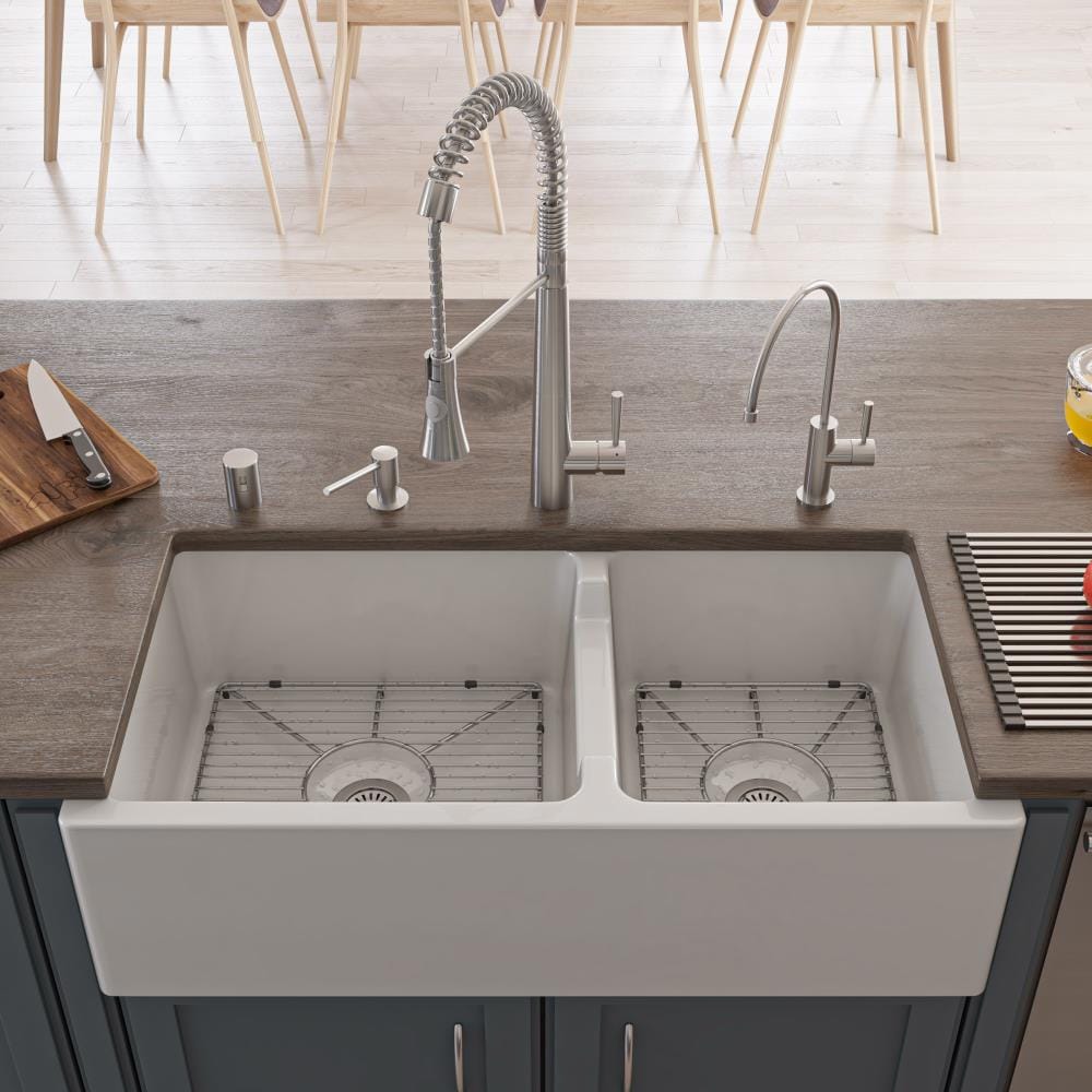 Stainless Steel Commercial Spring Kitchen Faucet with Pull Down Spray
