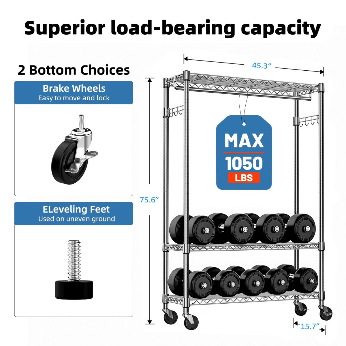 Dexmalle W5386P445622 Garment-Racks - View #4
