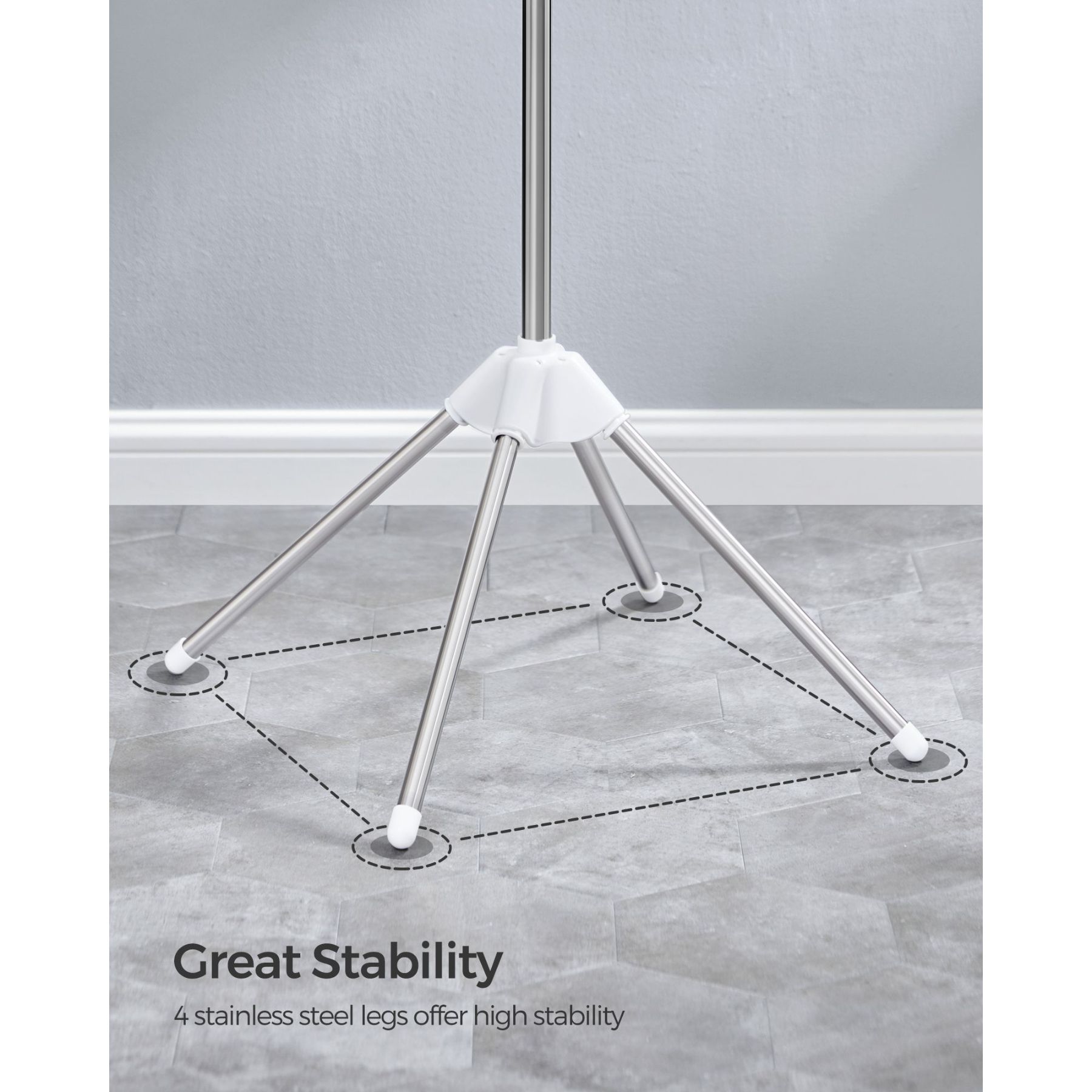 Slickblue D-SM-10W015RLLU Garment-Racks - View #4