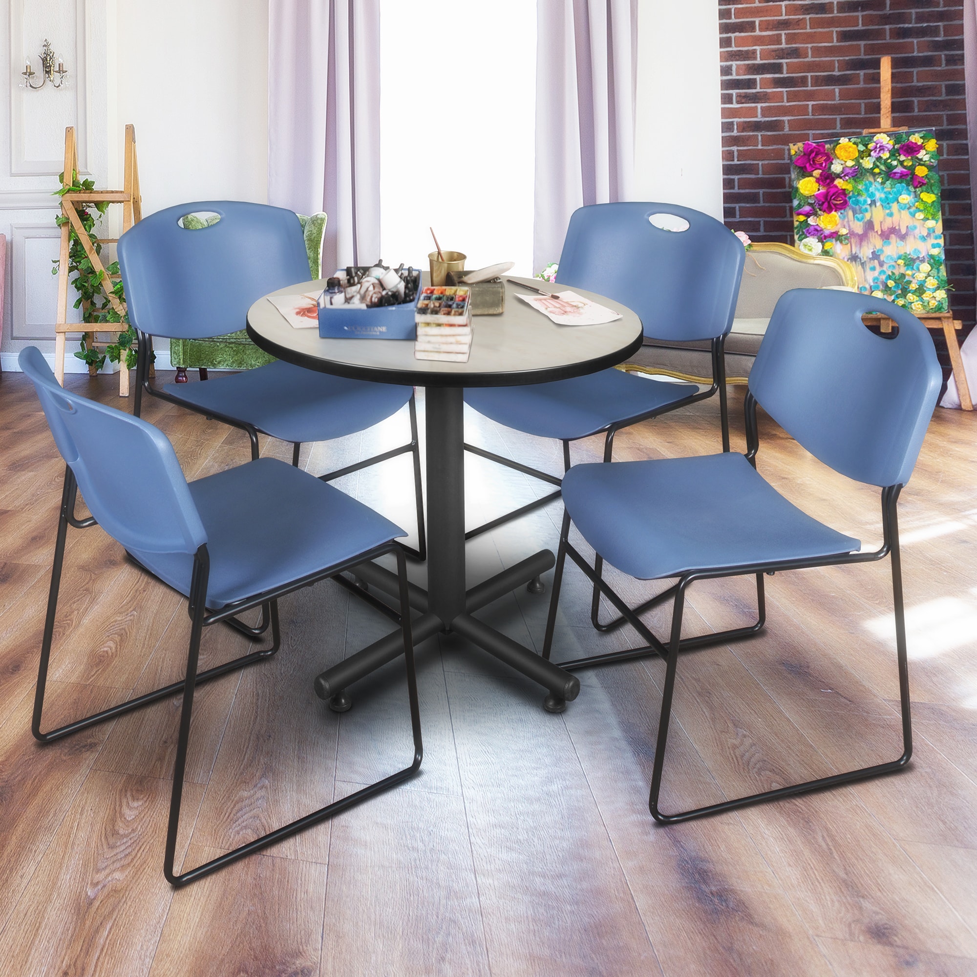 Regency TKB42RNDPL44BE Office-Tables - View #8
