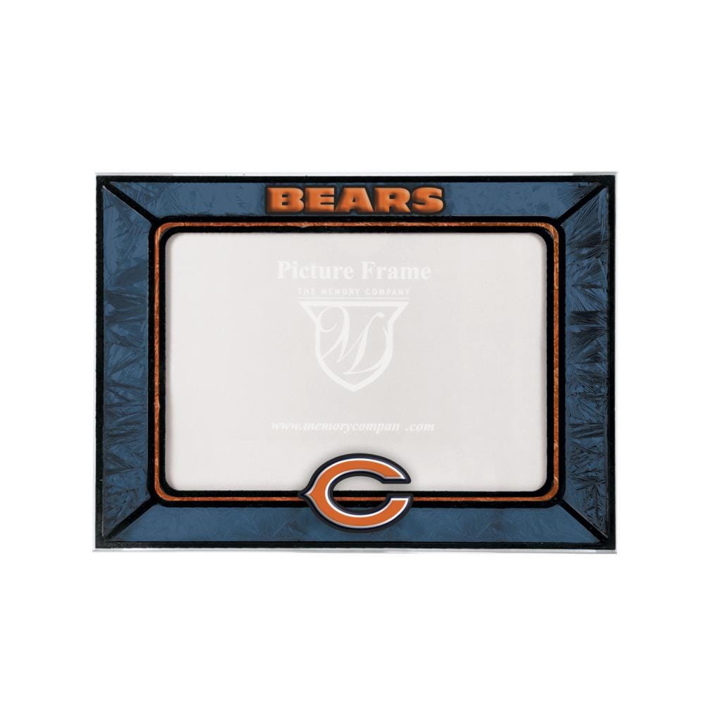 The Memory Company NFL-CBE-1790 Chicago Bears Team Glass Picture Frame (4-in x 6-in)