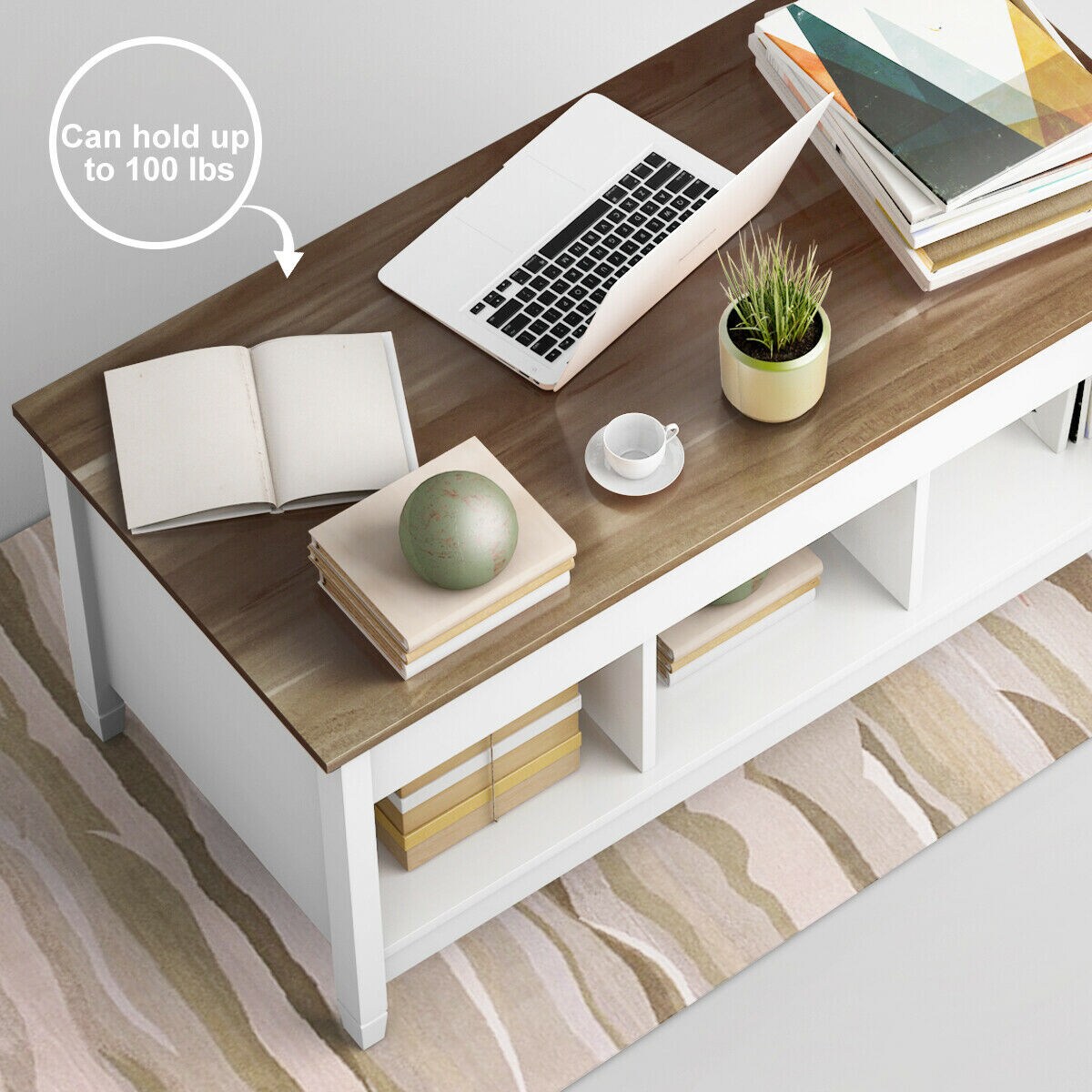 LIVIZA OUG65716WH Coffee-Tables - View #5