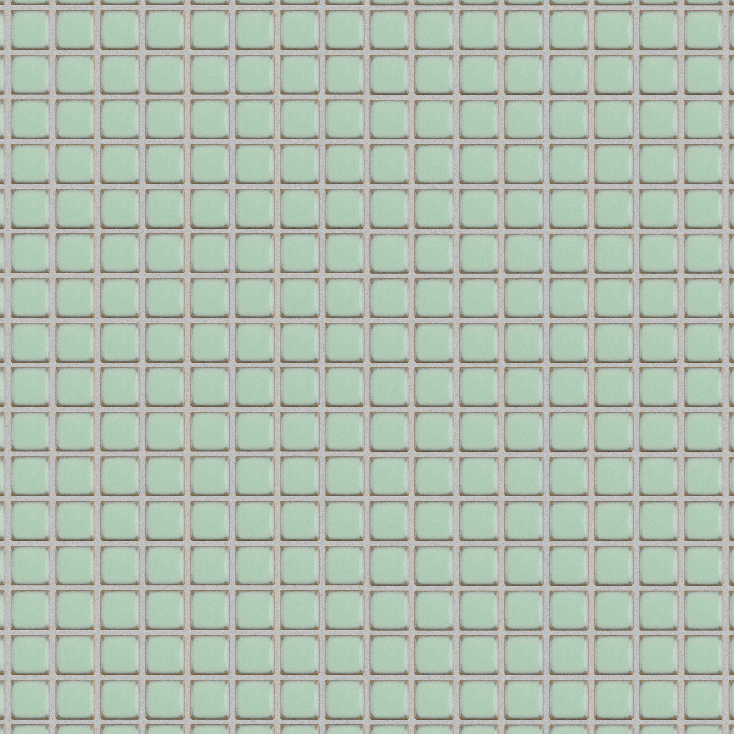 Affinity Tile FKOLI113 Hudson Edge Light Green 12-in x 12-in Glossy Porcelain Mosaic Floor and Wall Tile ( 10.6-sq ft Carton