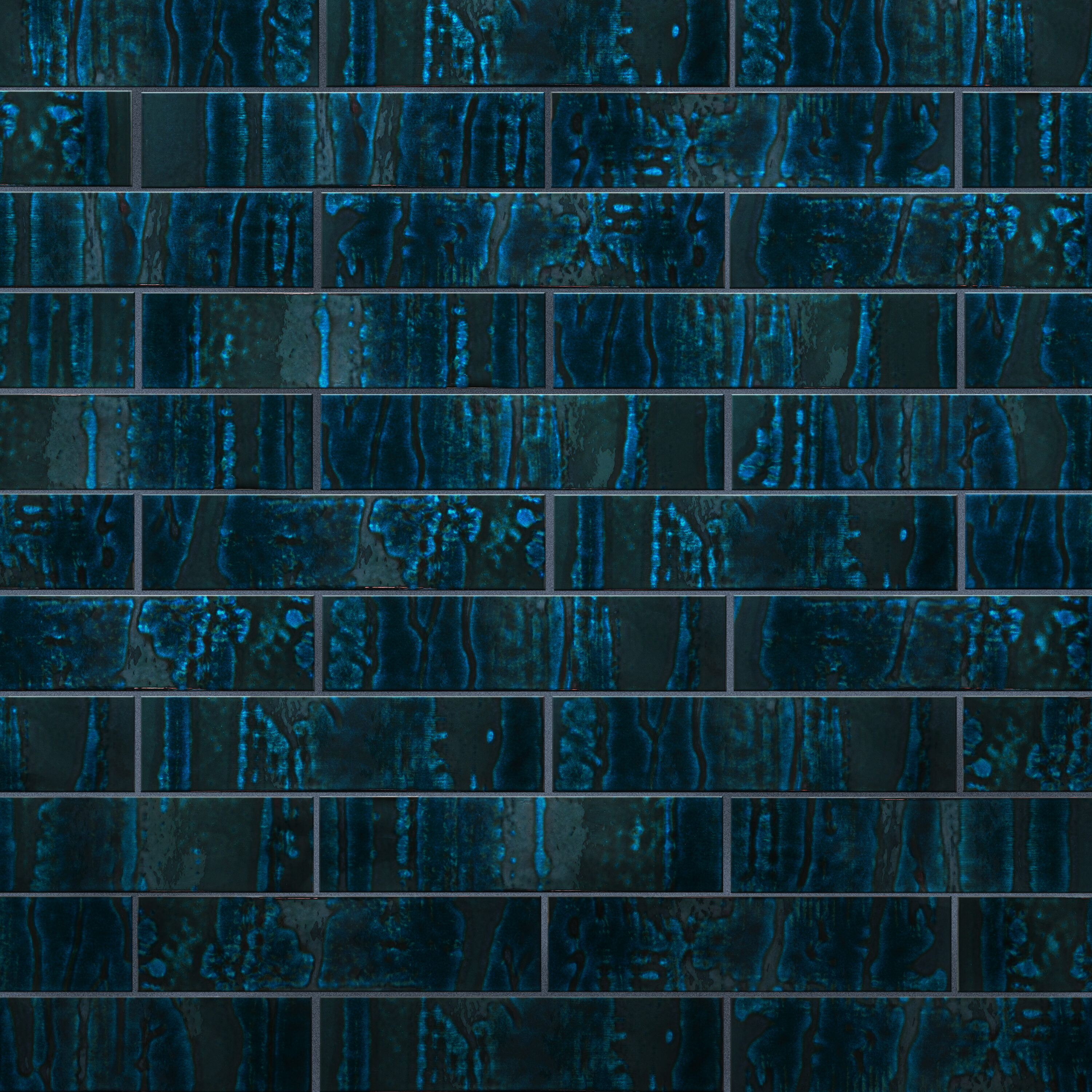 Affinity Tile WAI32JSP Joliet Sapphire 3-in x 12-in Glossy Ceramic Subway Wall Tile (11.96-sq. ft/ Carton)