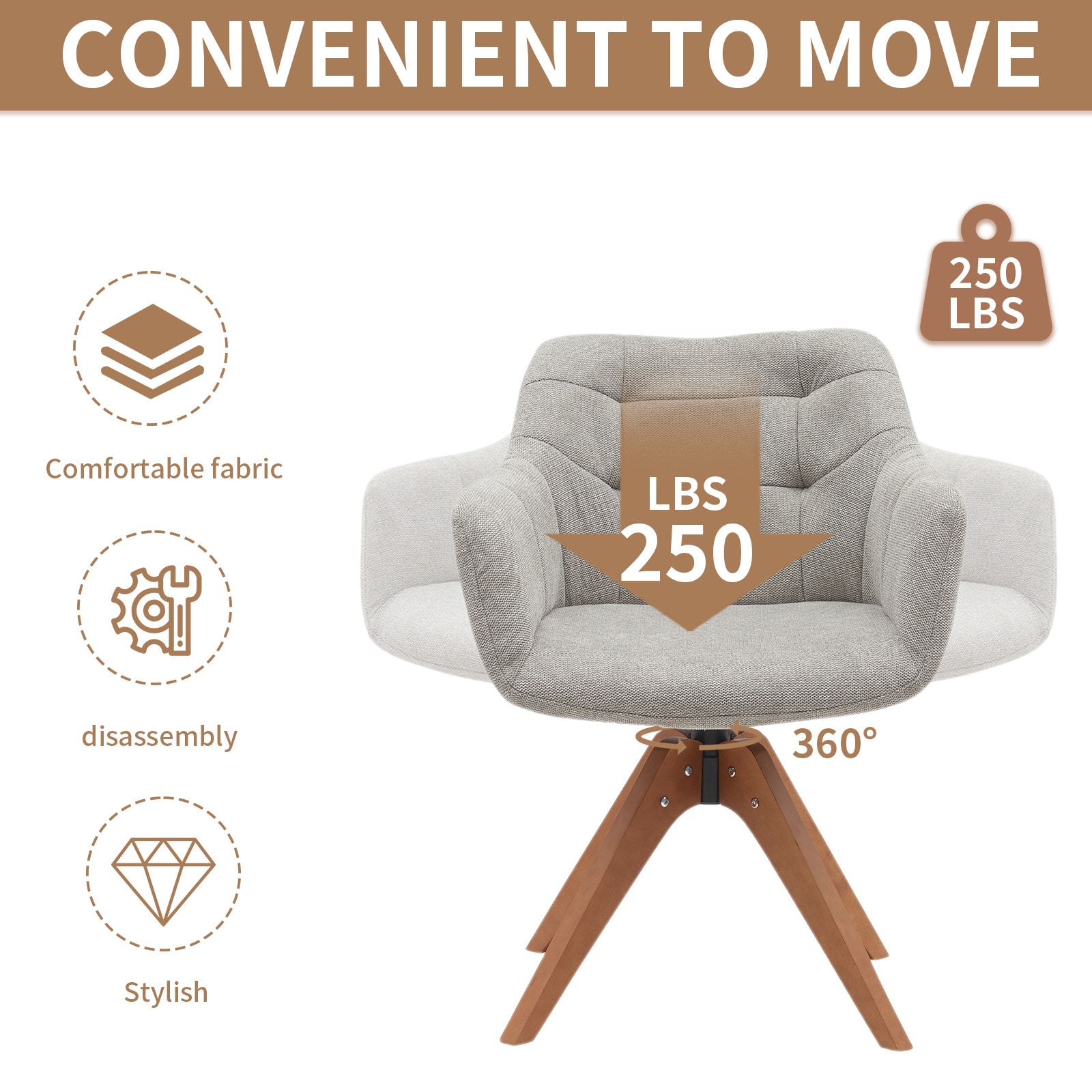BWE A-9CHAIR-08-LGY Dining-Chairs - View #3