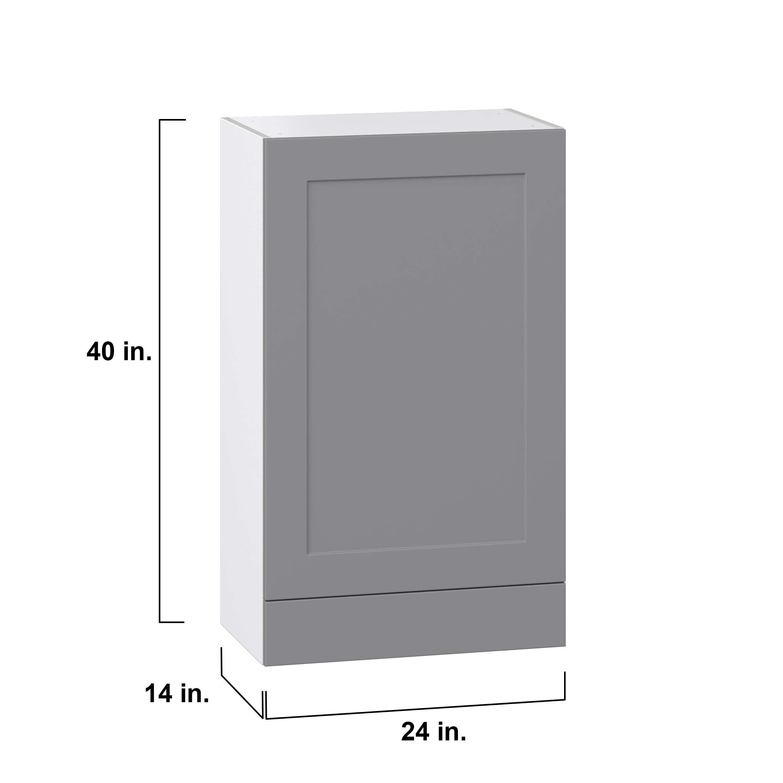 Hugo&Borg DSW2440A(L/R)-BM Cabinets-Kitchen - View #4
