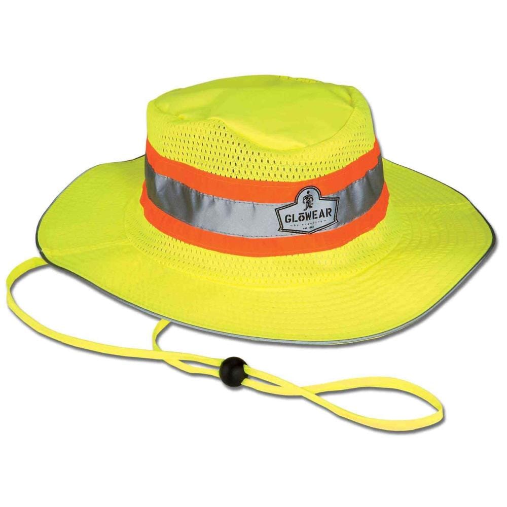 GloWear Ergodyne Glowear 8935 Hi-vis Ranger Hat, Lime, L/xl in the Safety  Accessories department at