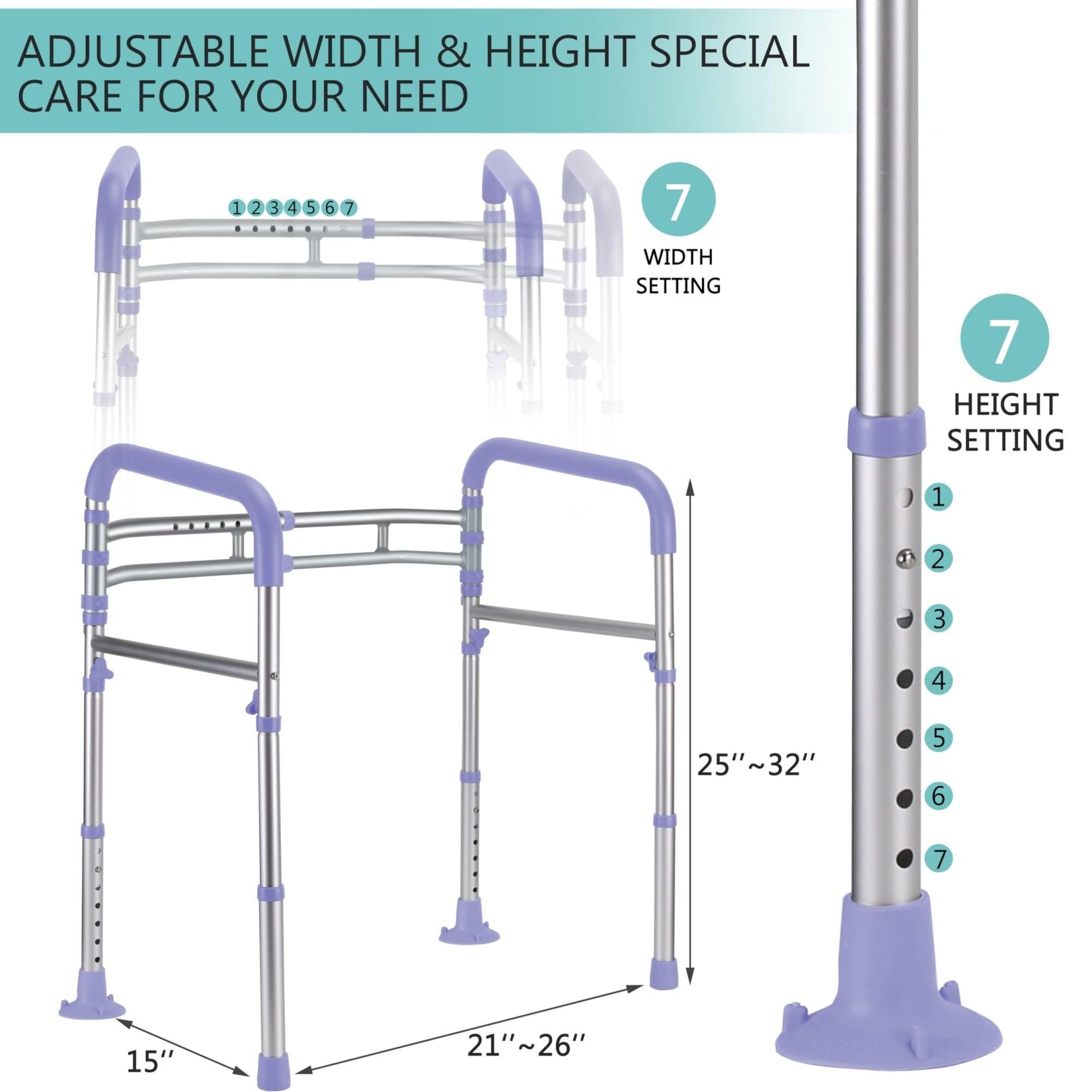 Wudkey L4-PW2B3D Grab-Bars - View #2