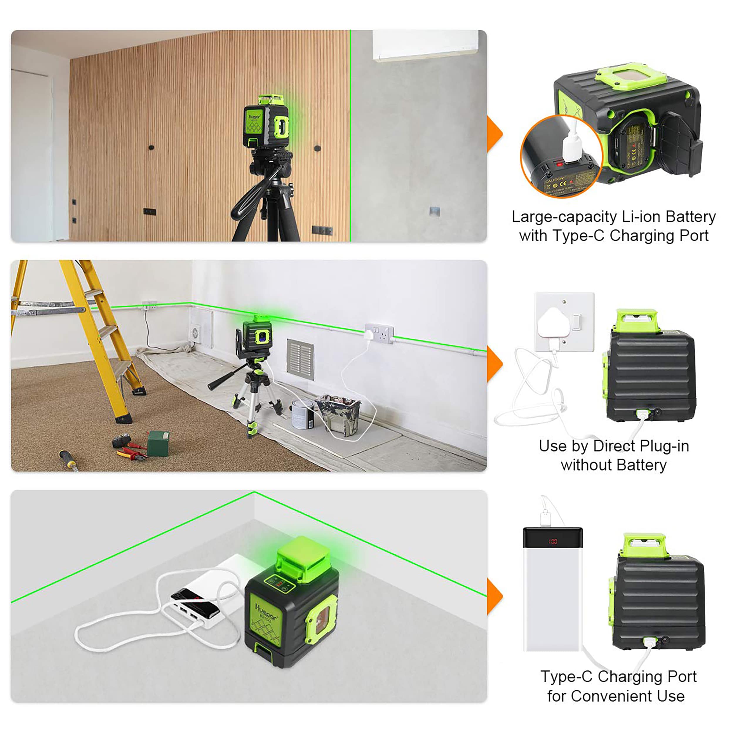Huepar B21CG Laser-Level - View #5