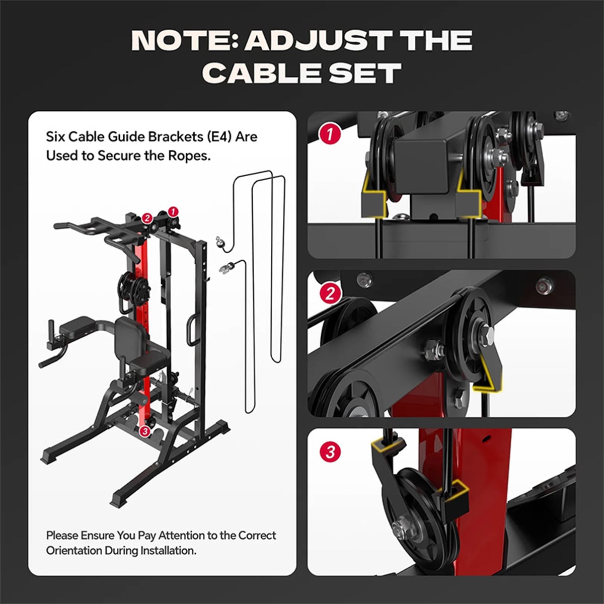 pooboo P42602 Lat-Pull-Down-Machines - View #3
