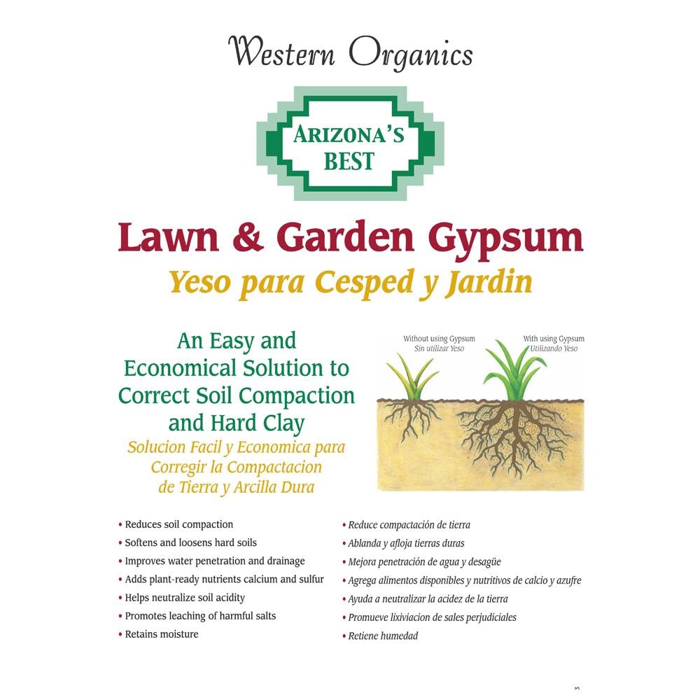 Image of Gypsum soil amendment at Lowe's