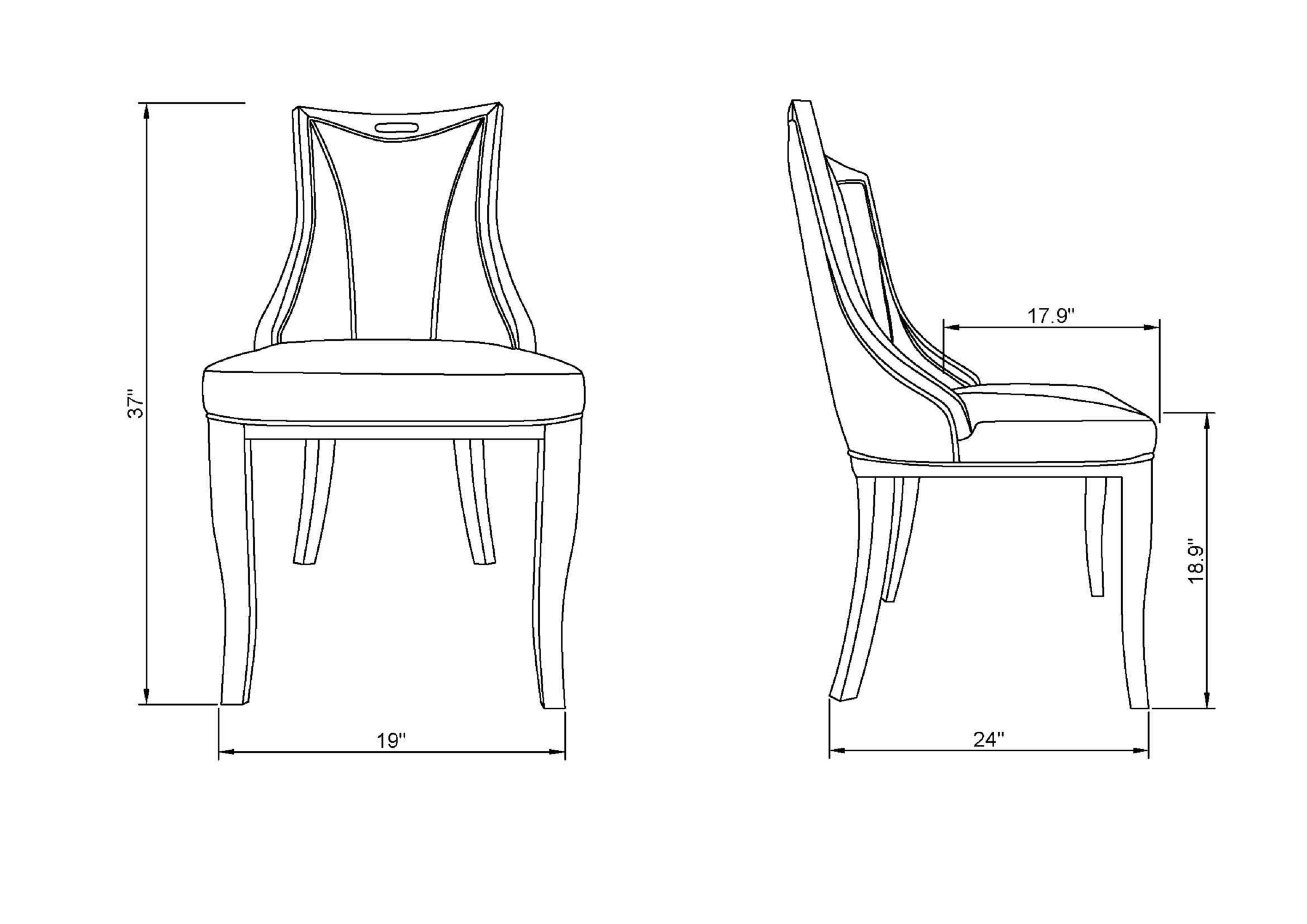 Manhattan Comfort DC002-BZ Dining-Chairs - View #2