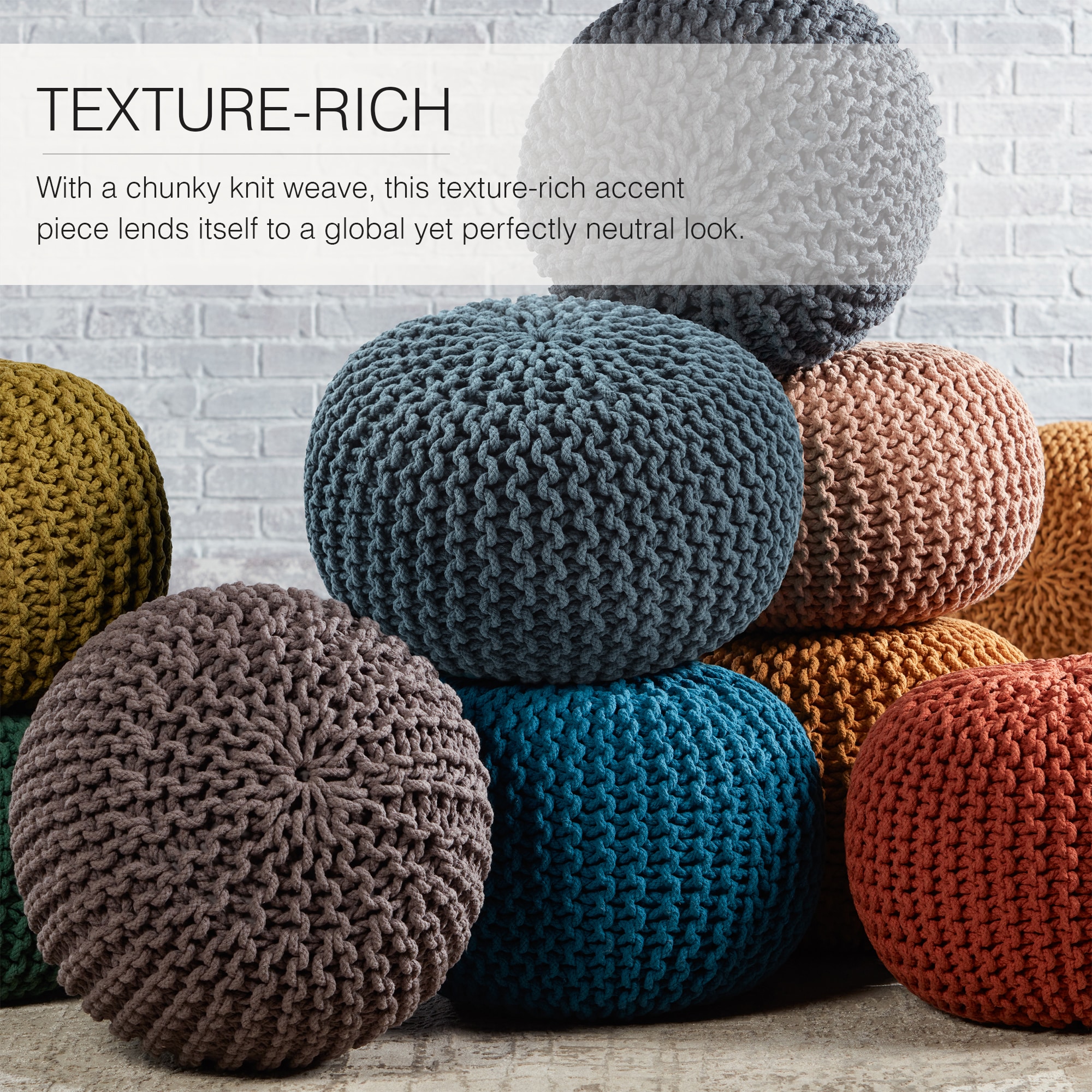 Jaipur Living BRF100178 Indoor-Ottomans - View #6