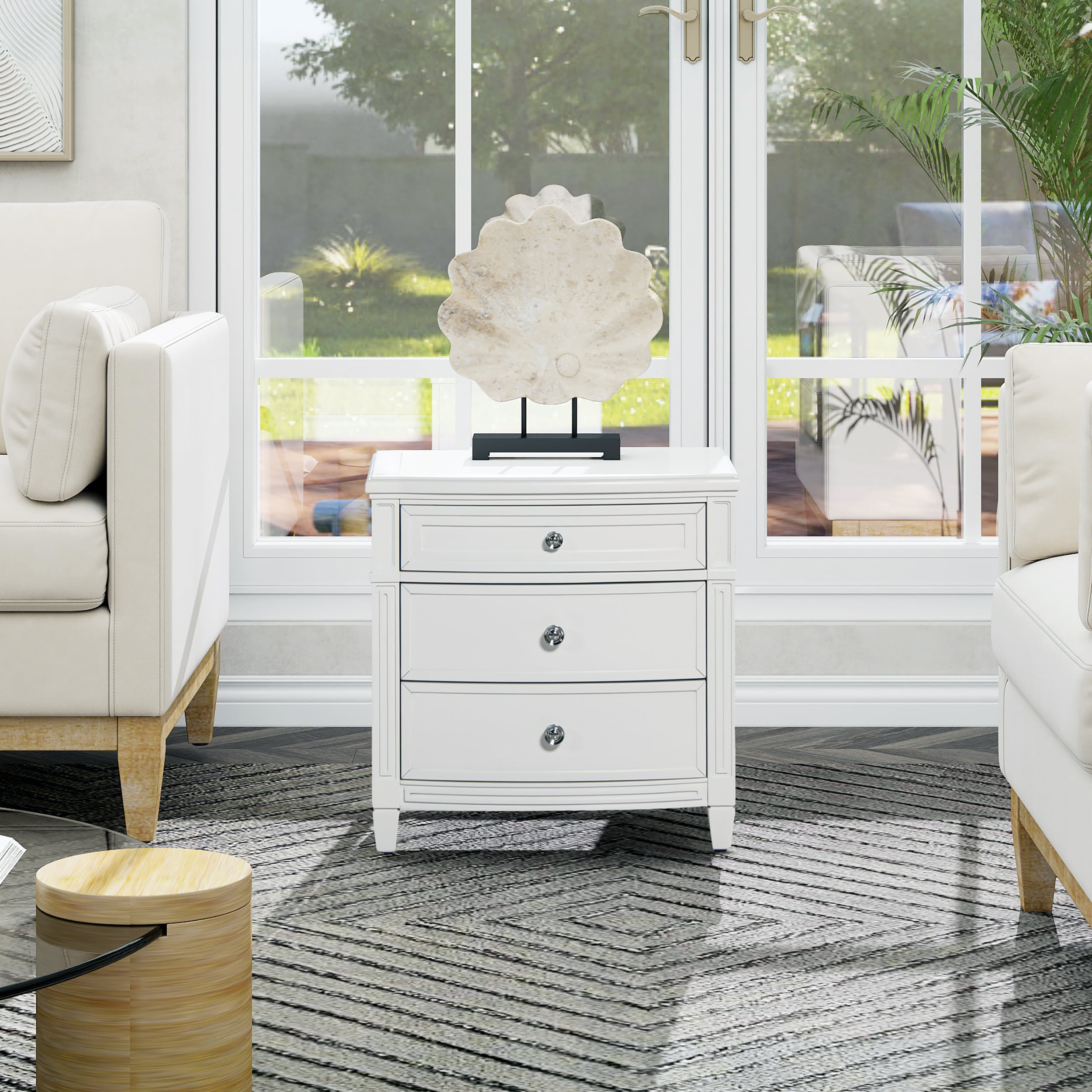 Jennifer Taylor Home LWHITE-CTG87070 End-Tables - View #3