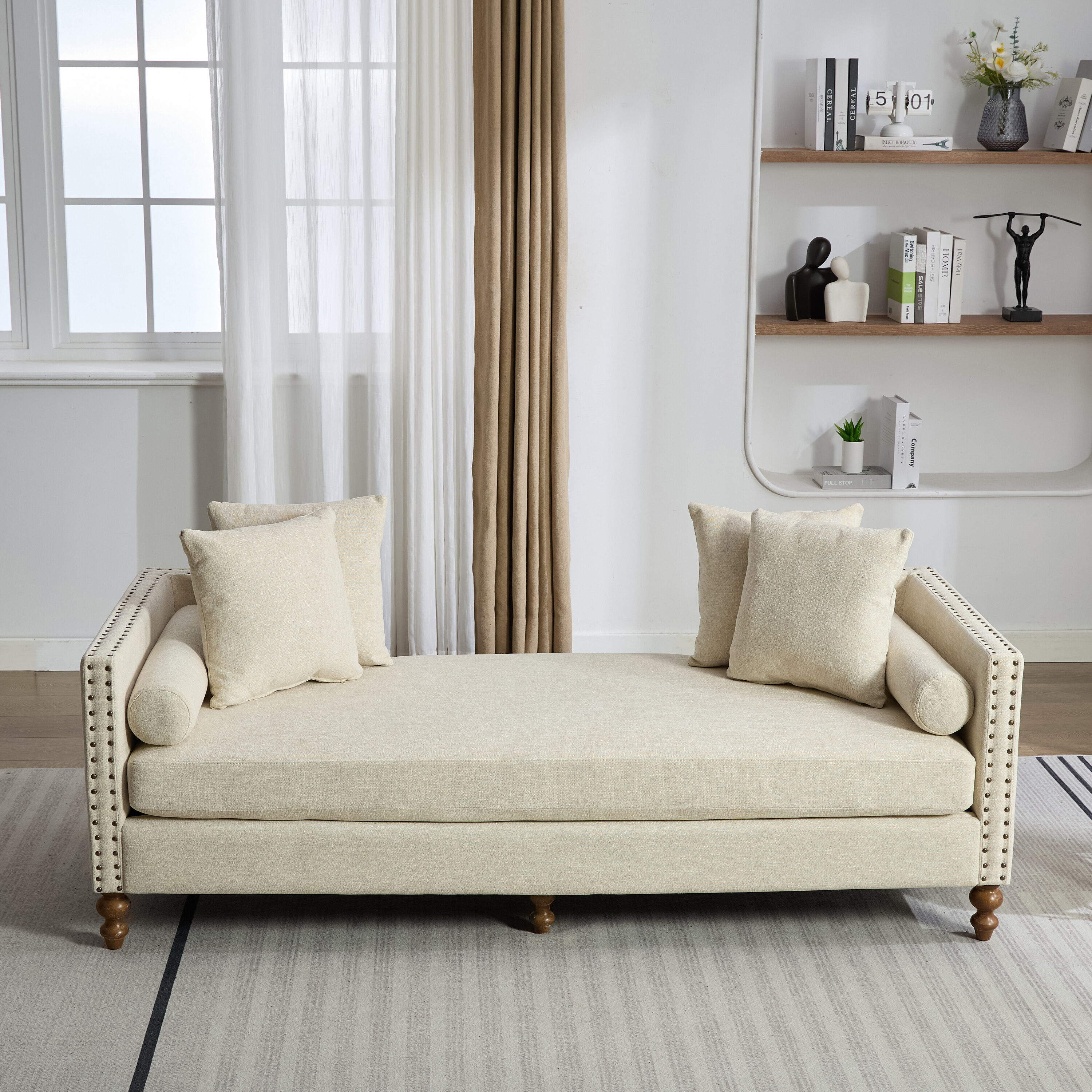 Hrinhom HC-W6106-BEIGE Sofas-Loveseats - View #2