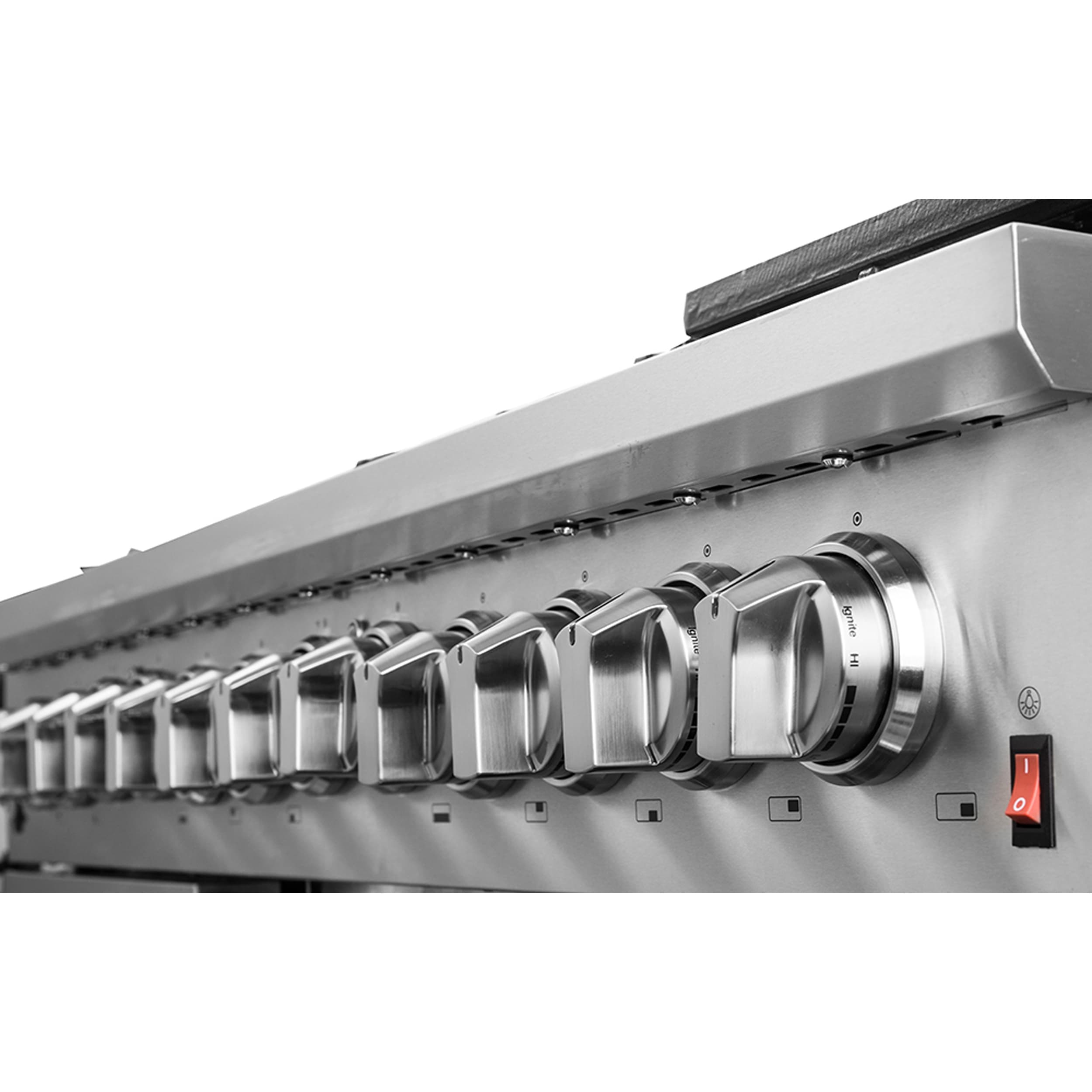 Massimo 48-inch Stainless Steel Dual Fuel Range with Griddle
