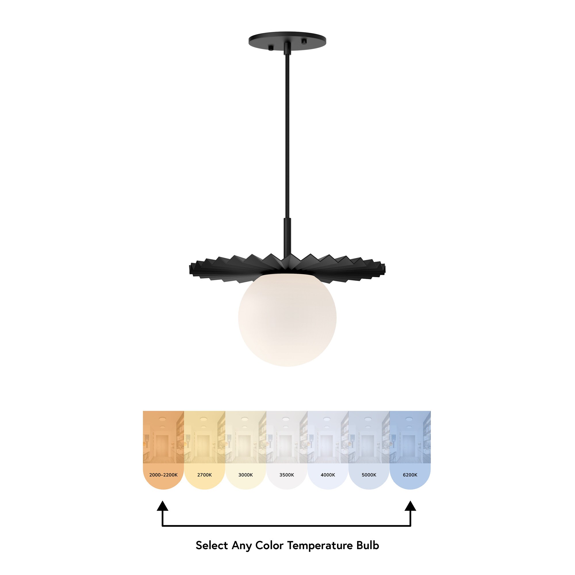 Kuzco Lighting PD501212MBOP Pendant-Lights - View #7