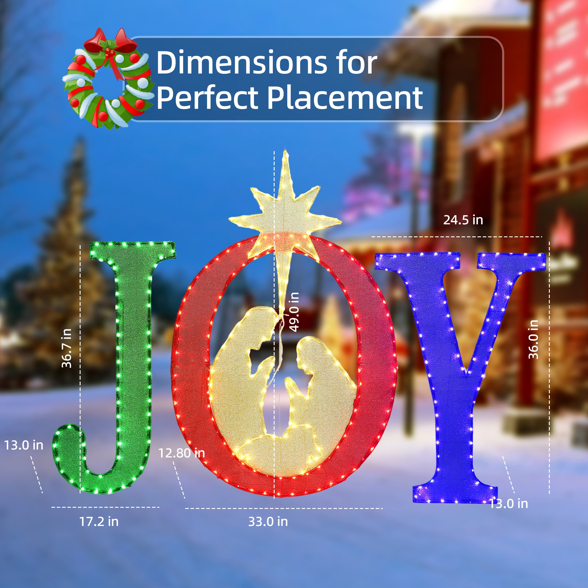 Starfree HOXSOD0201MTC-HI Outdoor-Christmas-Decor - View #8