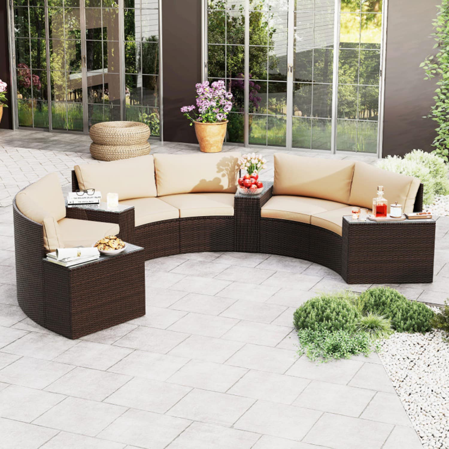 Mondawe MO-HW74042BN Patio-Sofas-Daybeds - View #2