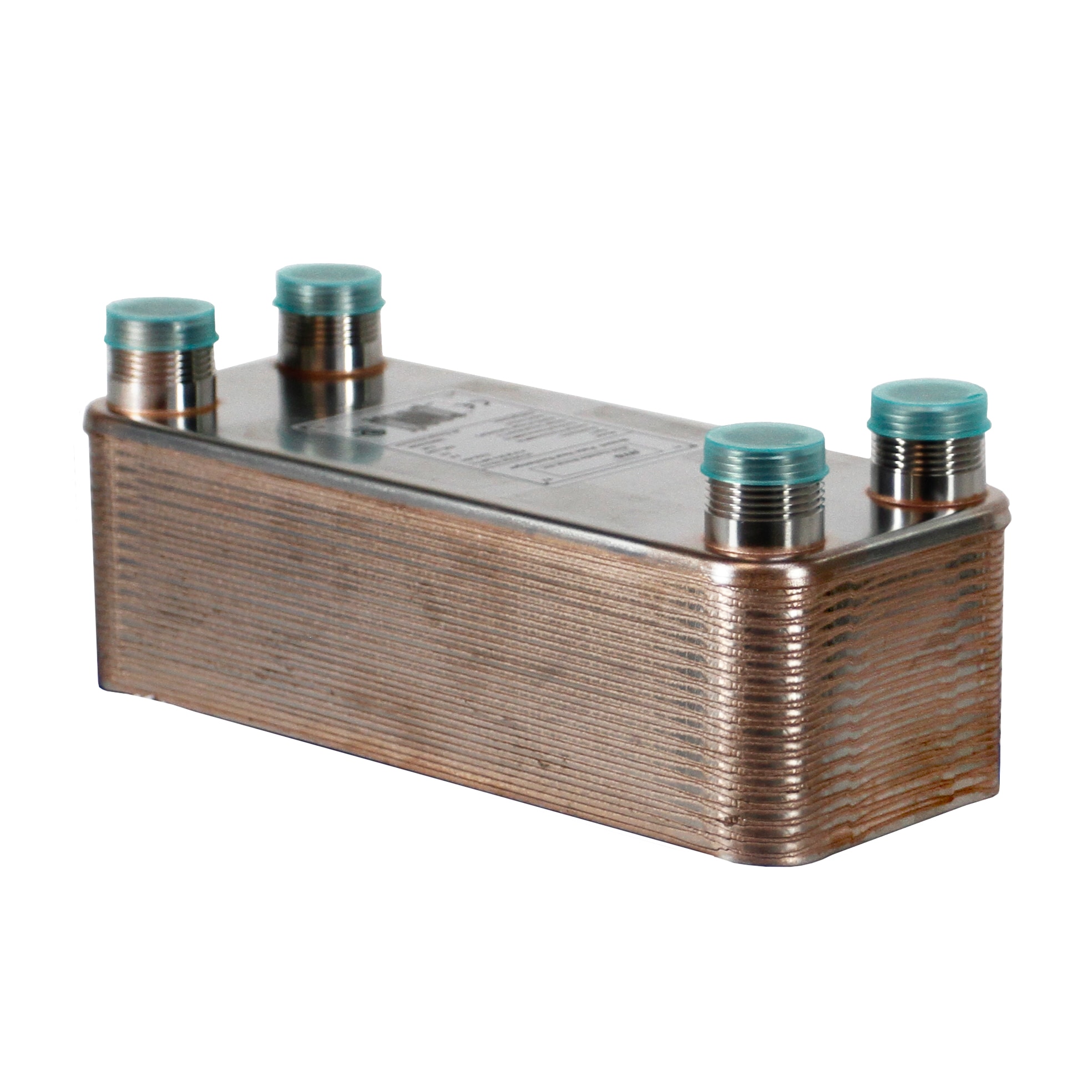 WoodMaster 0020-052 Commercial/Residential 30-Plate Heat Exchanger,1" Port Water-to-air Heat Exchanger Coil (Max)