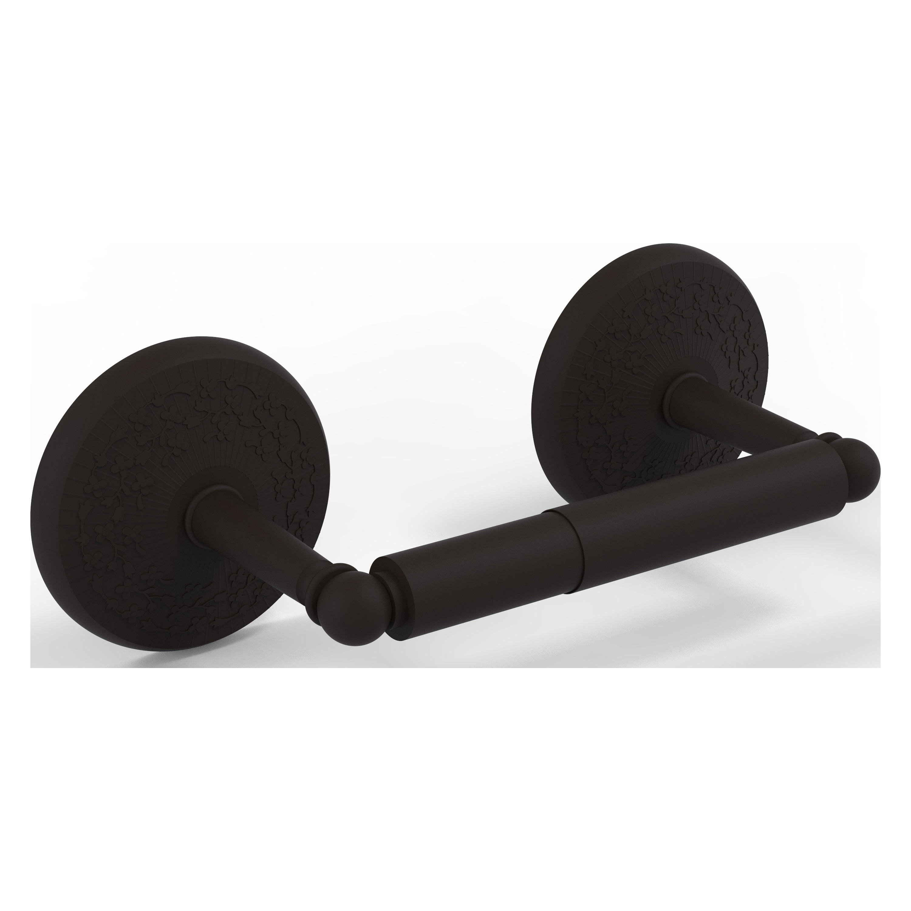 Allied Brass MC-24-ORB Monte Carlo Oil-rubbed Bronze Wall mount Double post Toilet Paper Holder 1 -Rolls with Storage