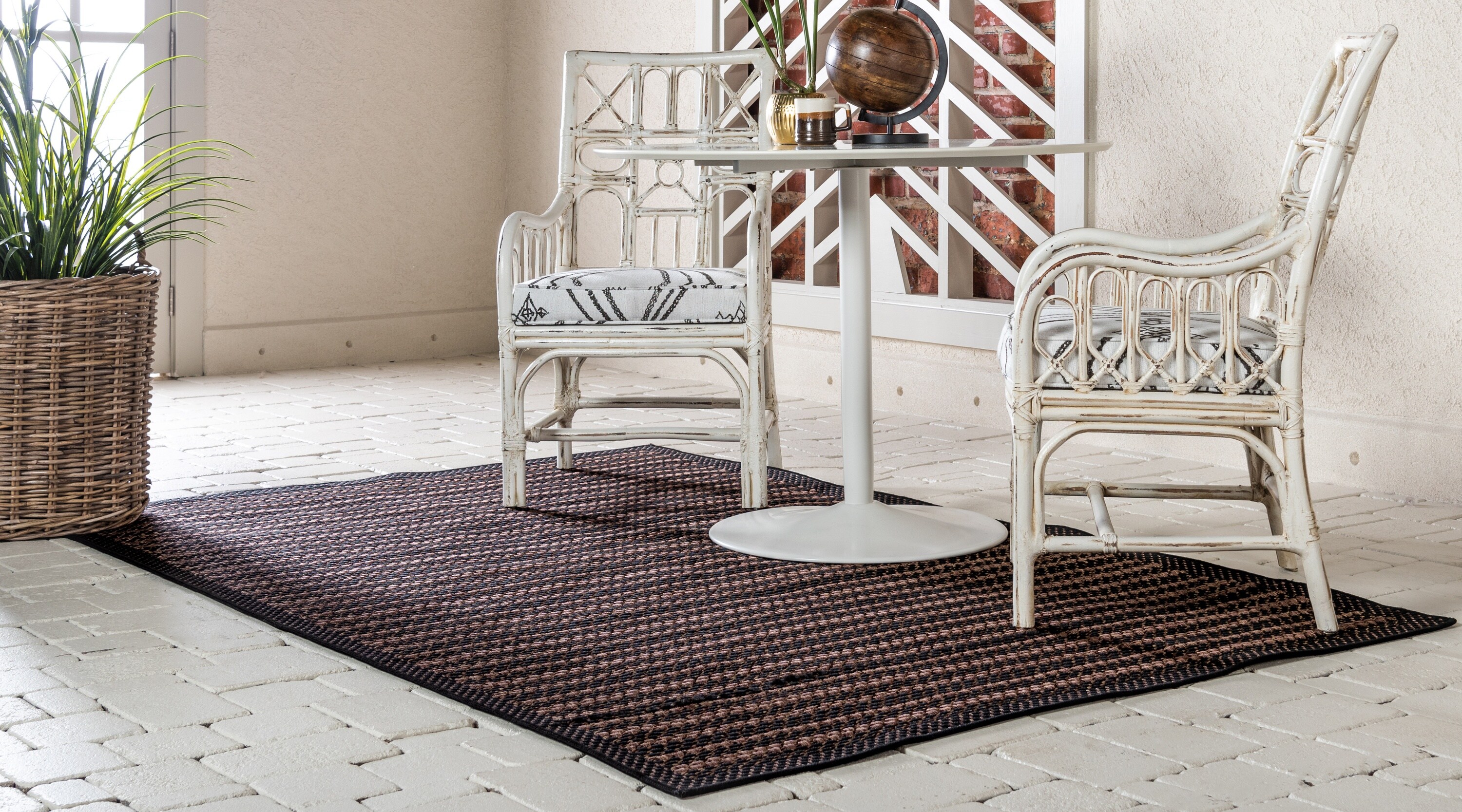 Checkered Indoor Outdoor Rug - Outdoor Area Rugs