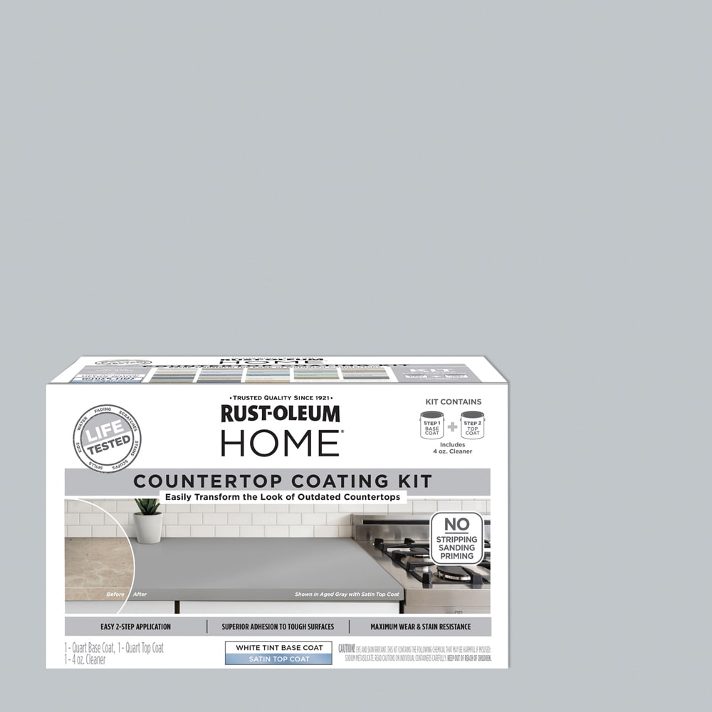 Rust-Oleum 38496219T  Home Smoke Satin Countertop Refinishing kit