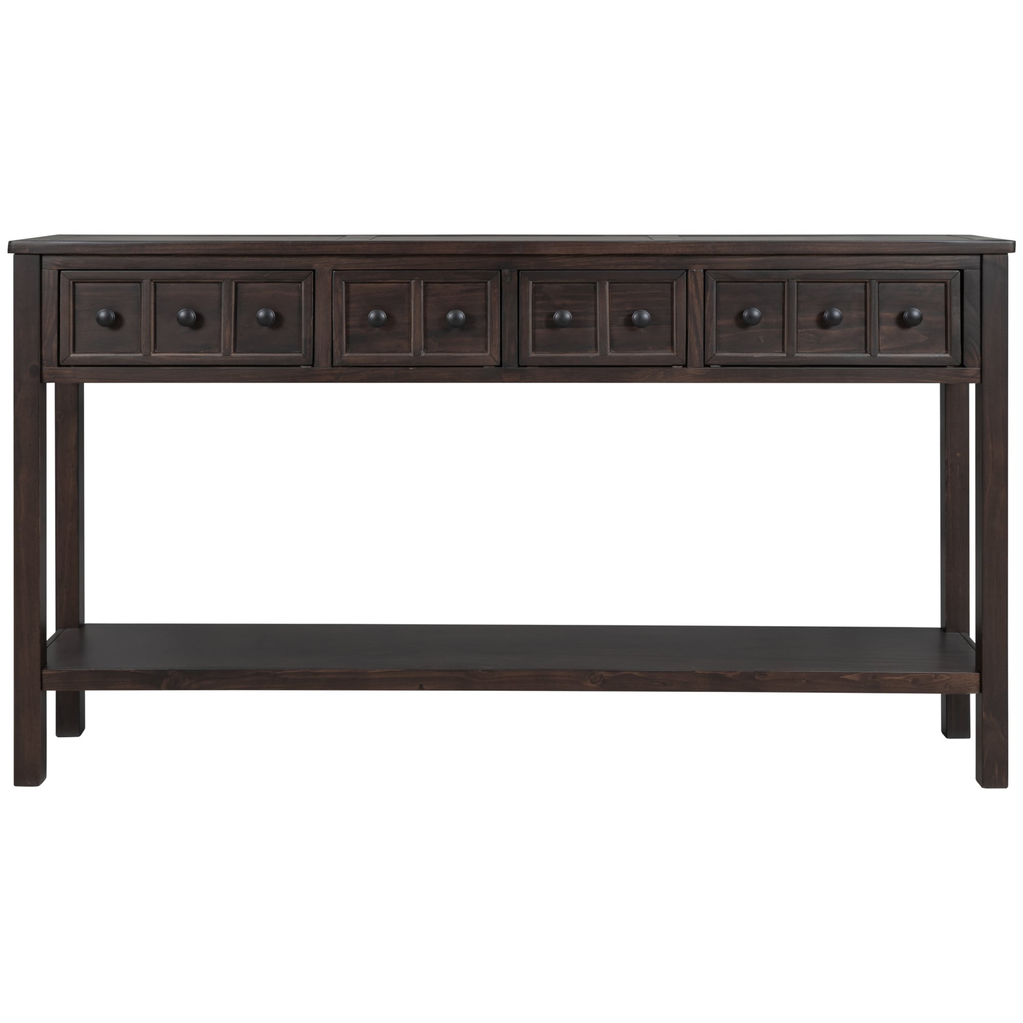 Qualler CTM00290P Modern Espresso Console table