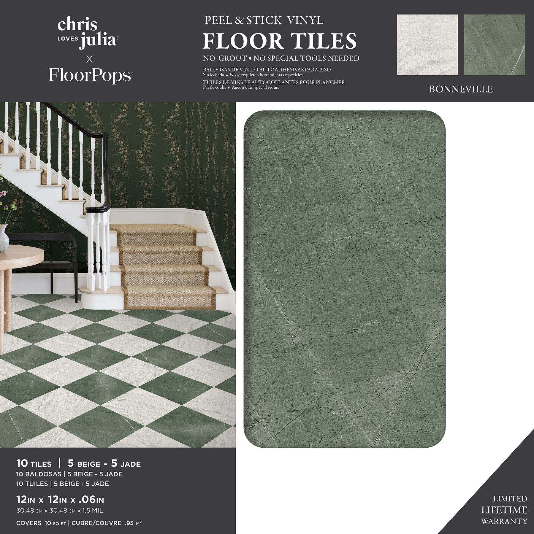 FloorPops x Chris Loves Julia TFP6332 Vinyl-Tiles - View #16