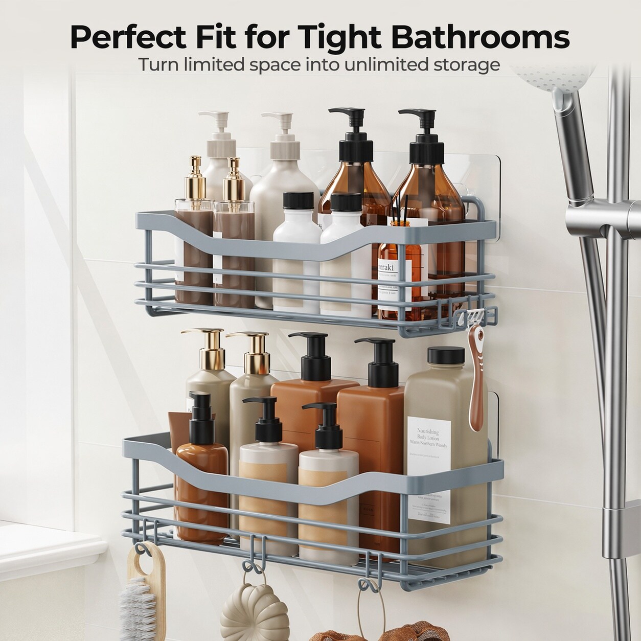 Etokfoks LETLD12XS Hanging-Shower-Caddies - View #9