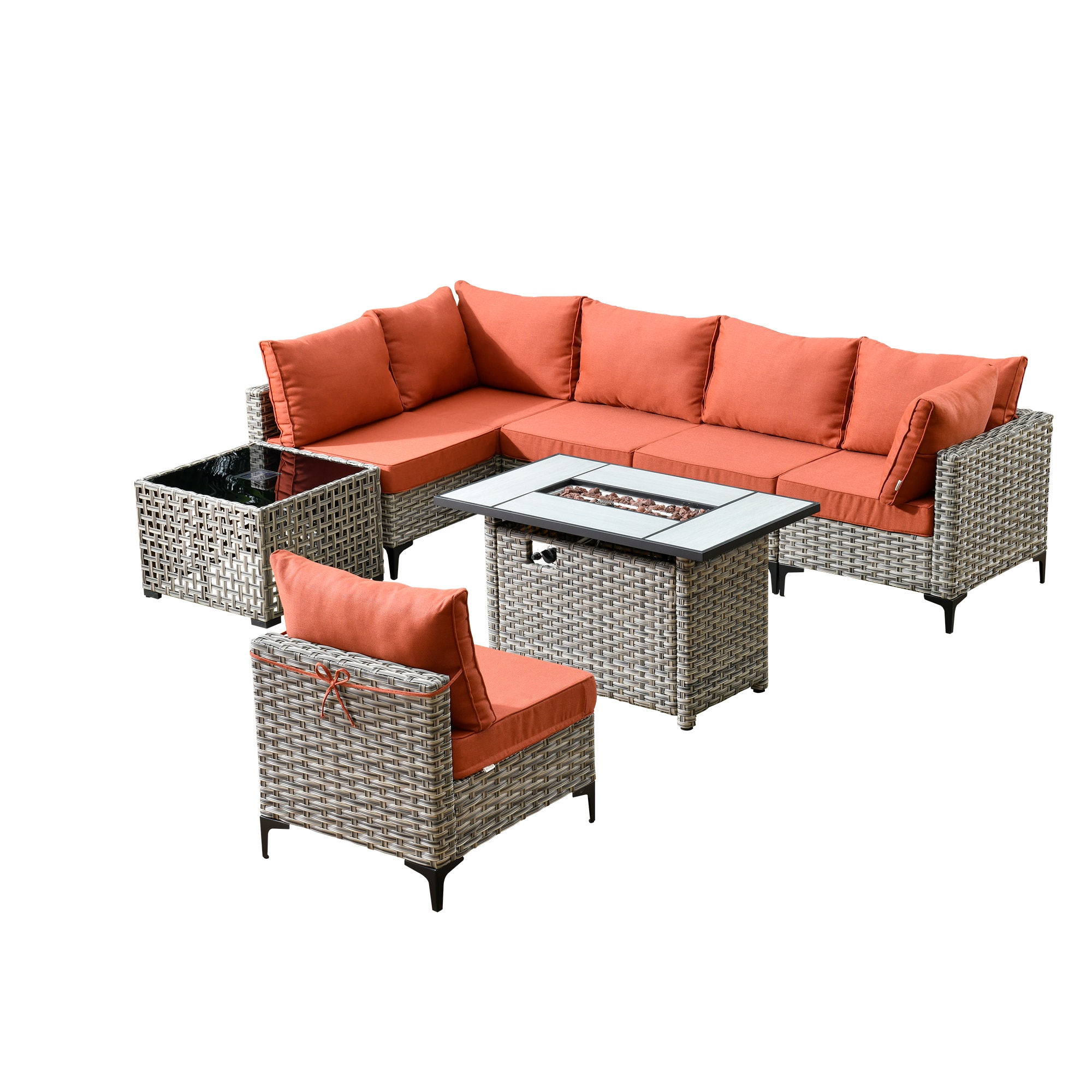 ALTRIGUS 6L-CFP-SKT80C8-AL Patio-Conversation-Sets - View #2