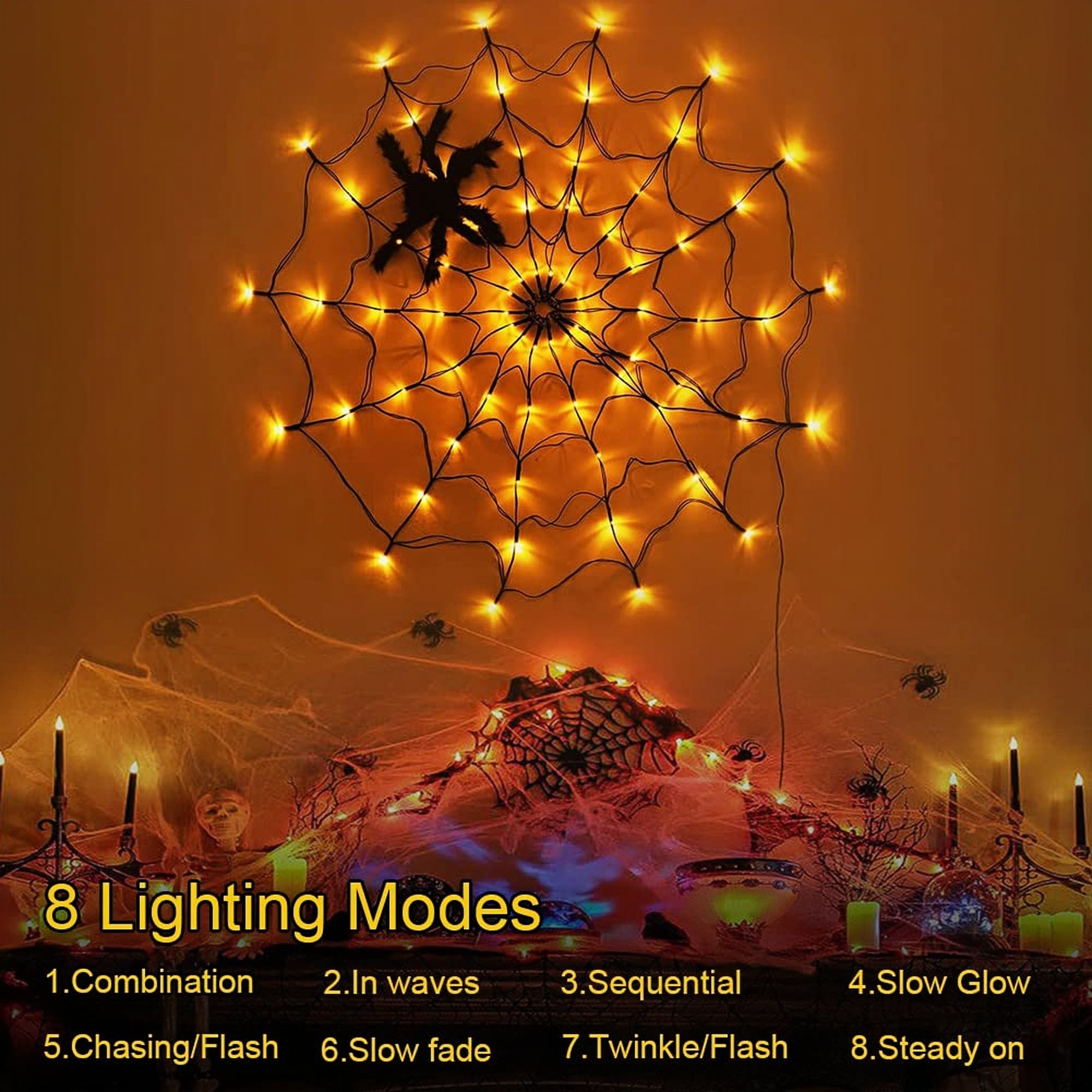 Numhew NHLYNN82530 Halloween-String-Lights - View #2