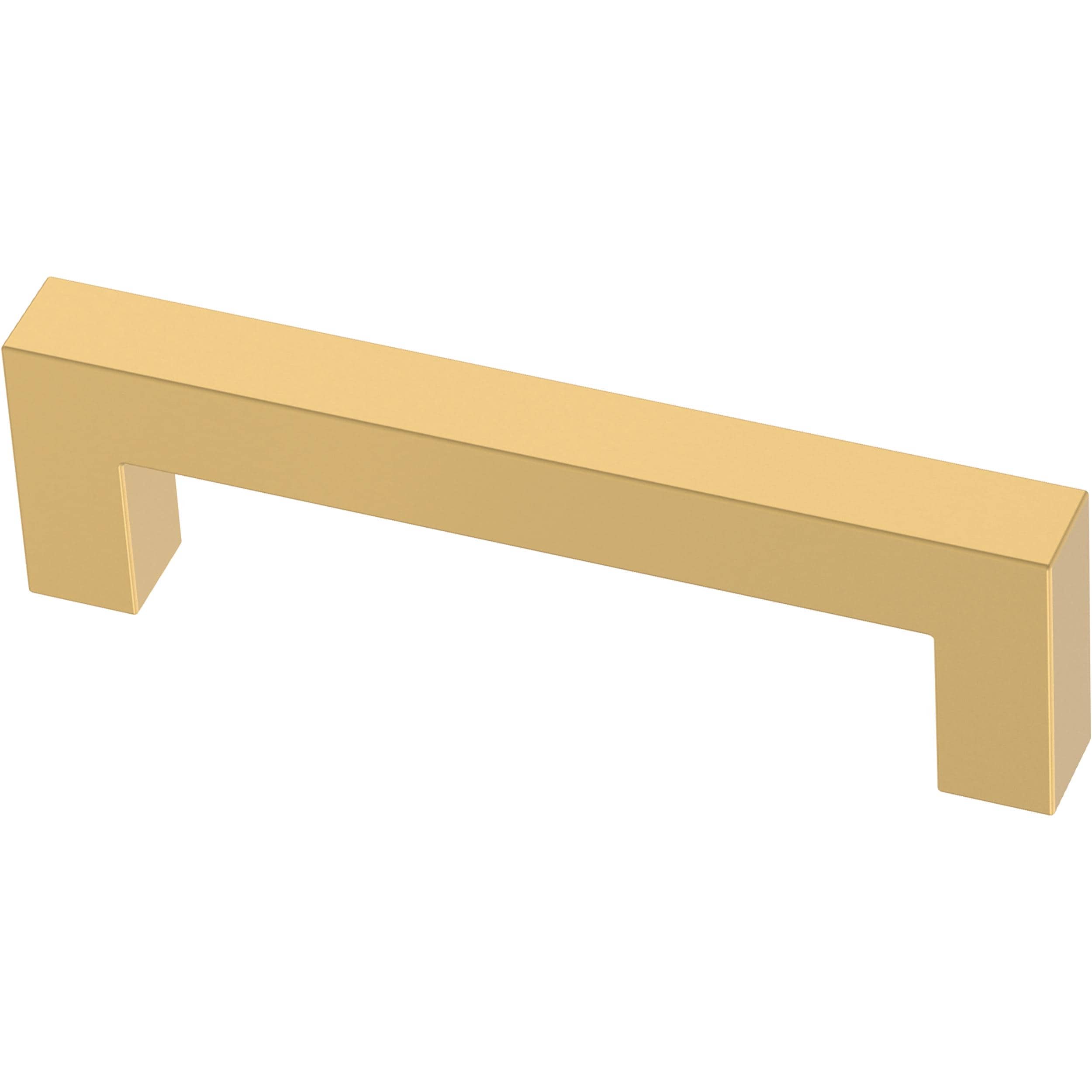 Origin 21 P41874W-117-C Casper 3-3/4-in , 96mm Center to Center Brushed Brass Rectangular Bar