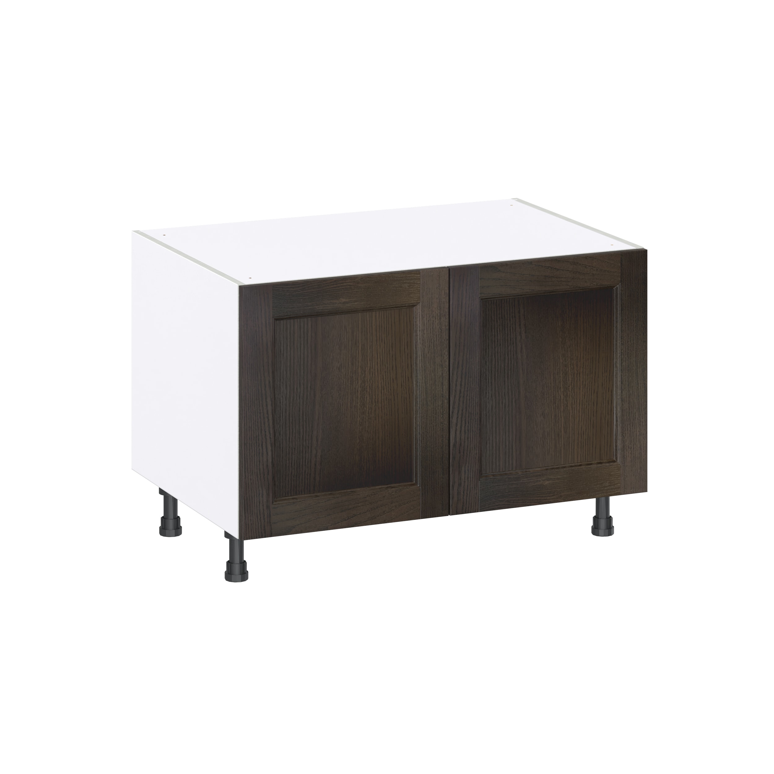 Hugo&Borg Montclaire 36-in W x 24.5-in H x 24-in D Wood Sink Base Fully Assembled Cabinet (Recessed Panel Shaker Style)